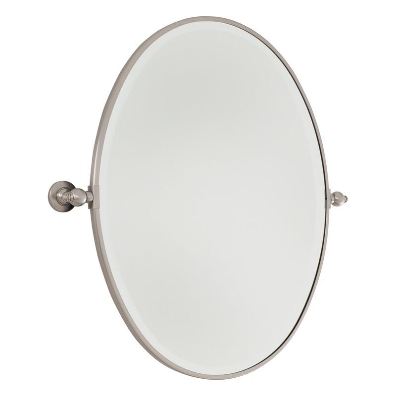 LARGE OVAL MIRROR - BEVELED Bathroom Mirrors by Minka Lavery