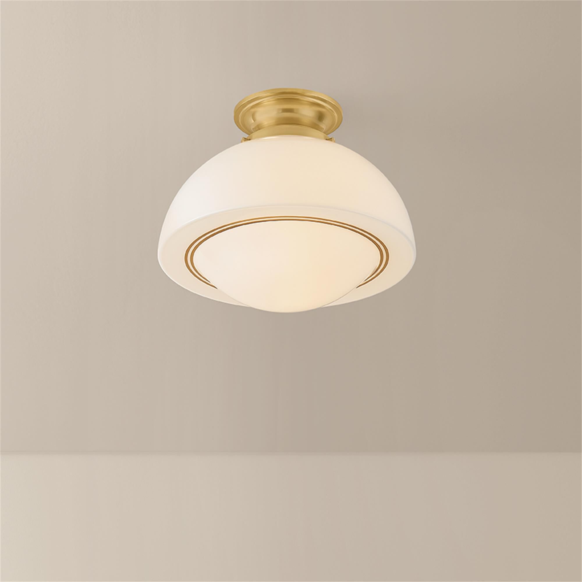 Celine 11 Inch Semi Flush Mount,