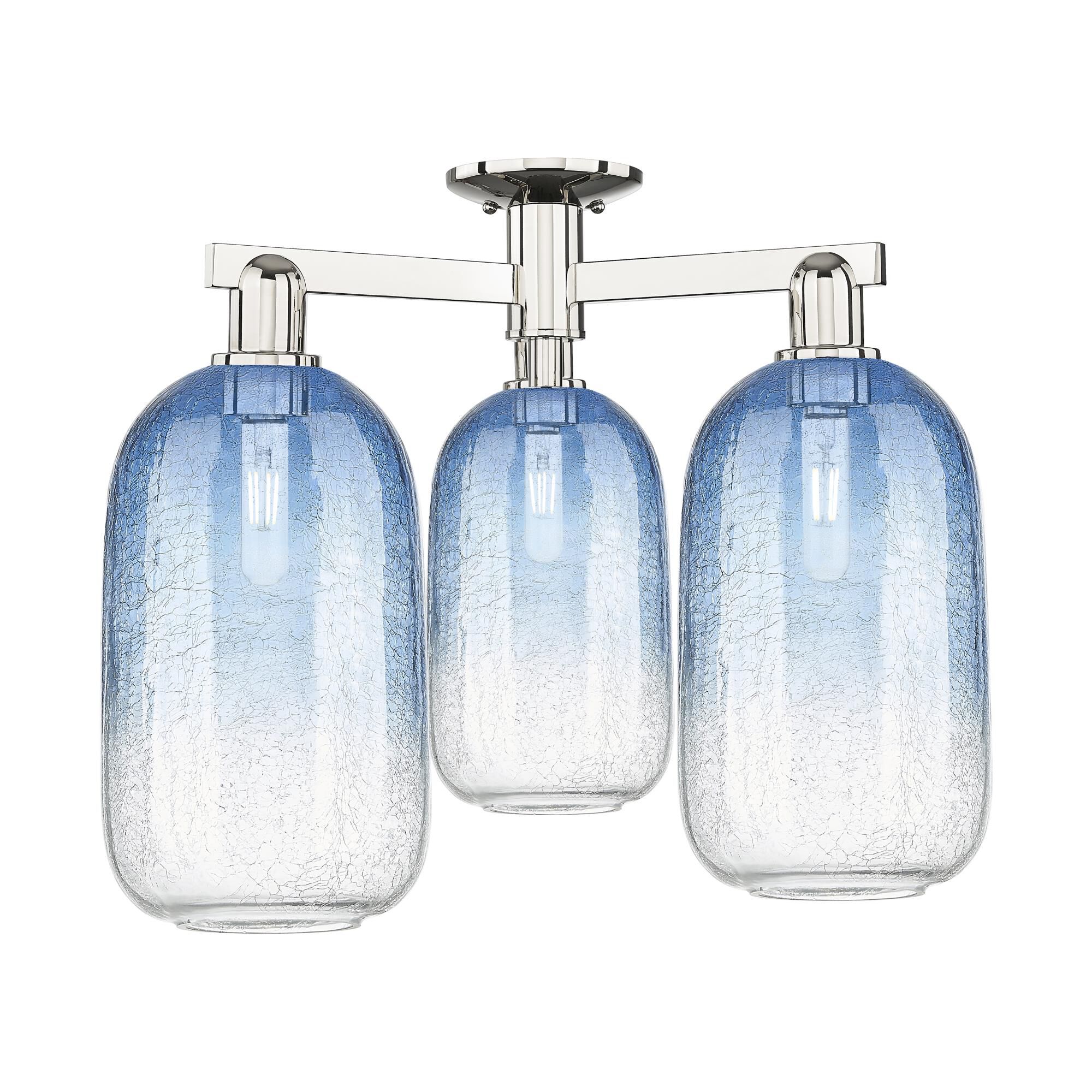 Bruno Marashlian Brookhaven Cloche 25 Inch Semi Flush Mount by Innovations Lighting