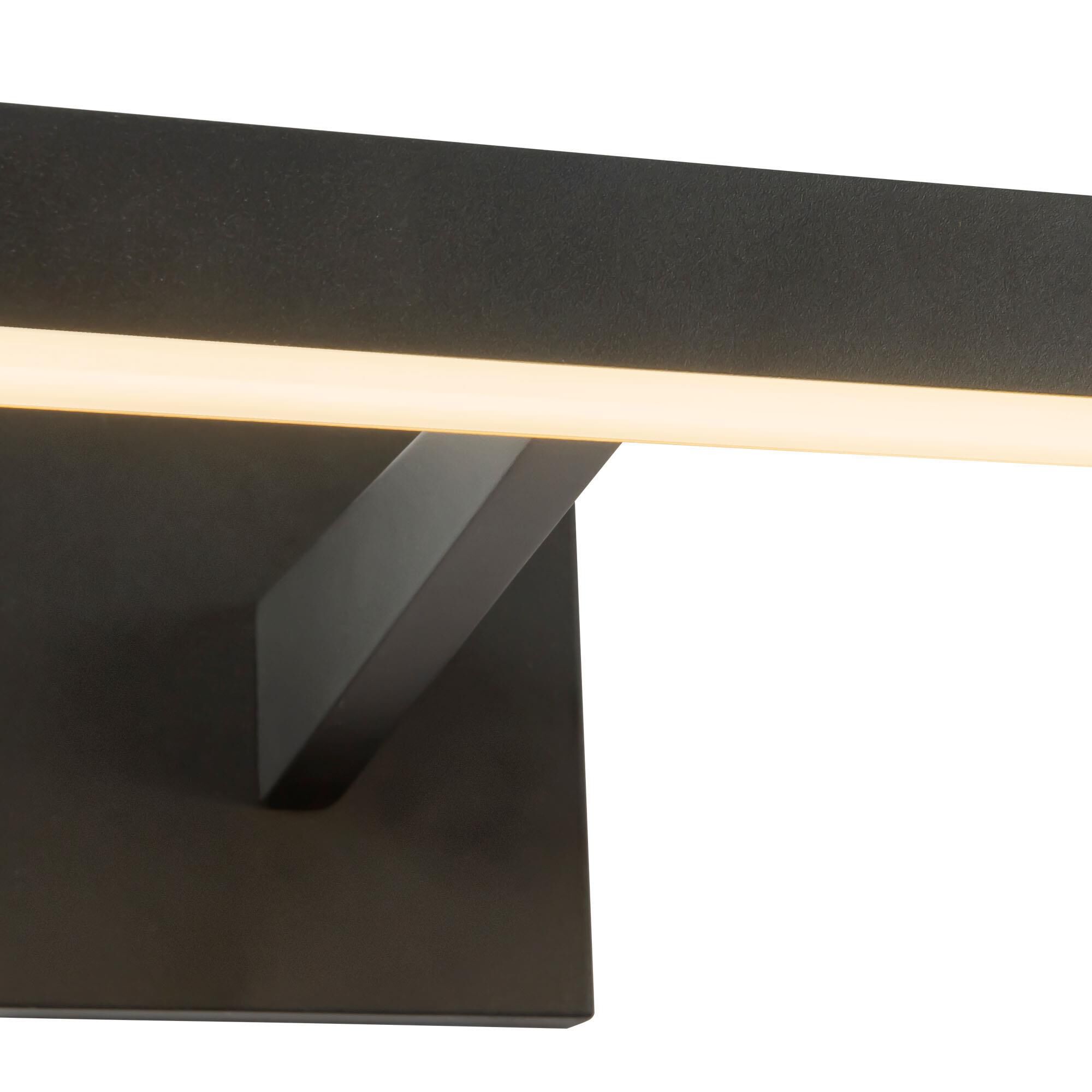 Shown in Black finish and White Acrylic Diffuser glass