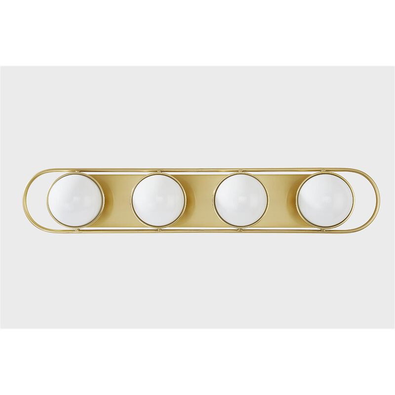 Amy 30 Inch 4 Light Bath Vanity Light by Mitzi