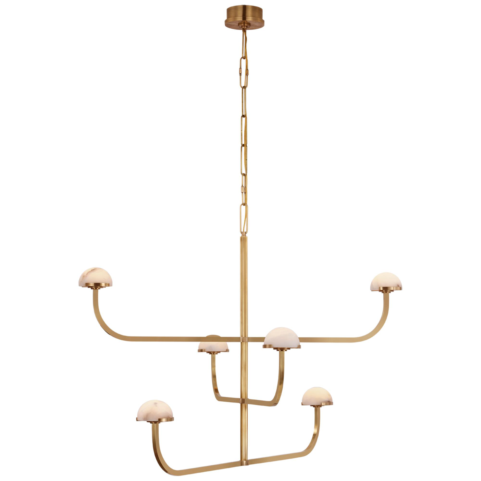 Shown in Antique-Burnished Brass finish