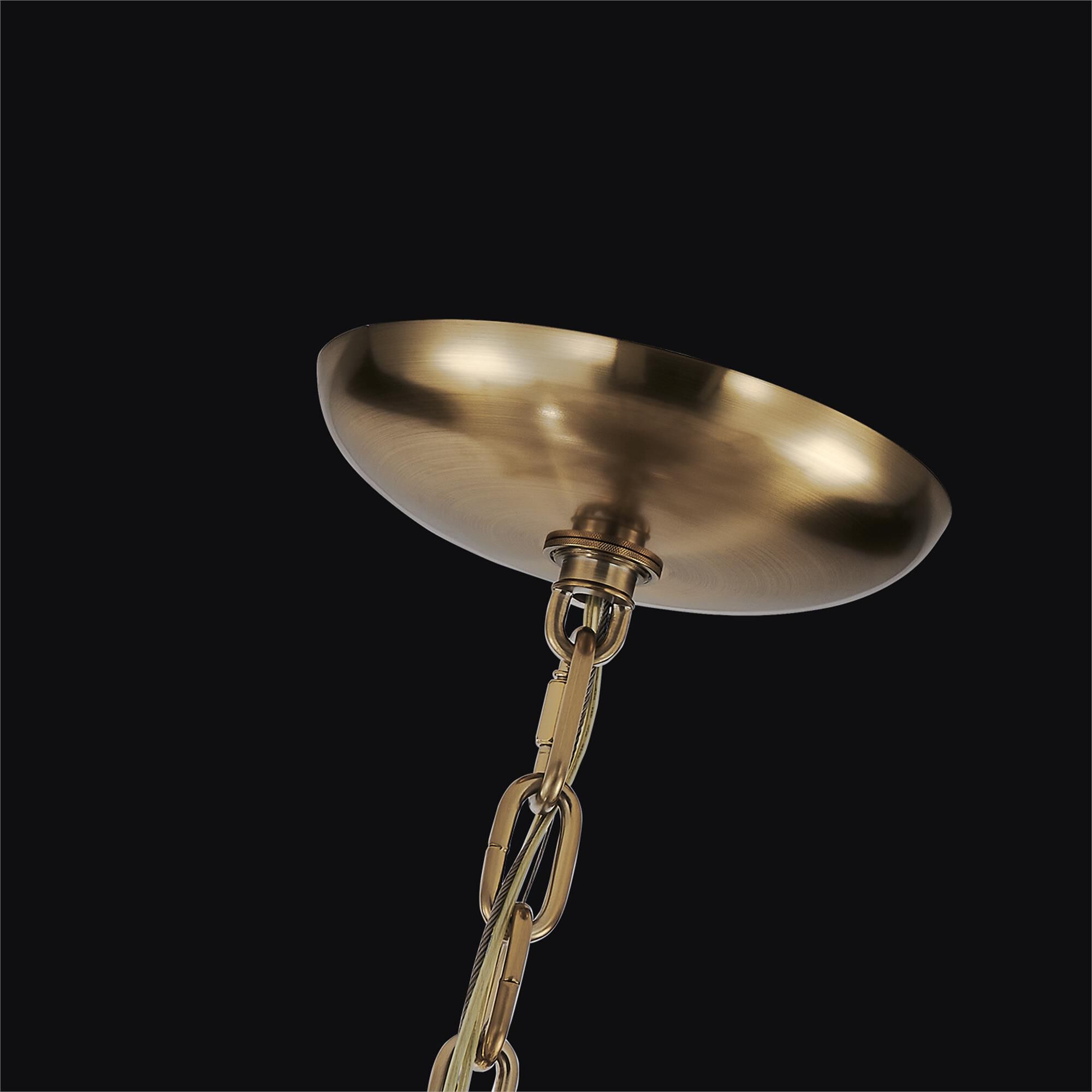 Shown in Vintage Brass finish