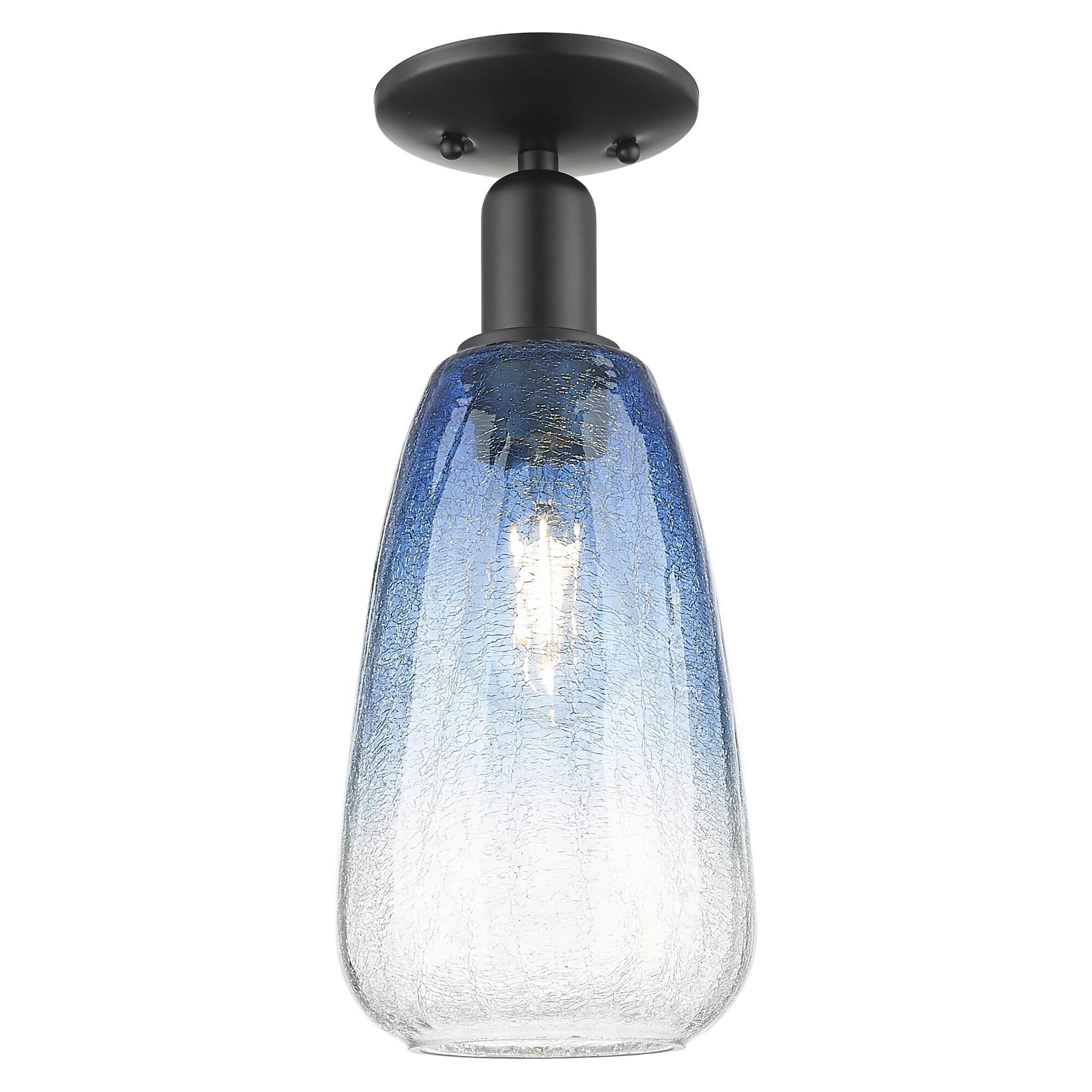 Bruno Marashlian Brookhaven Almond 6 Inch Semi Flush Mount by Innovations Lighting