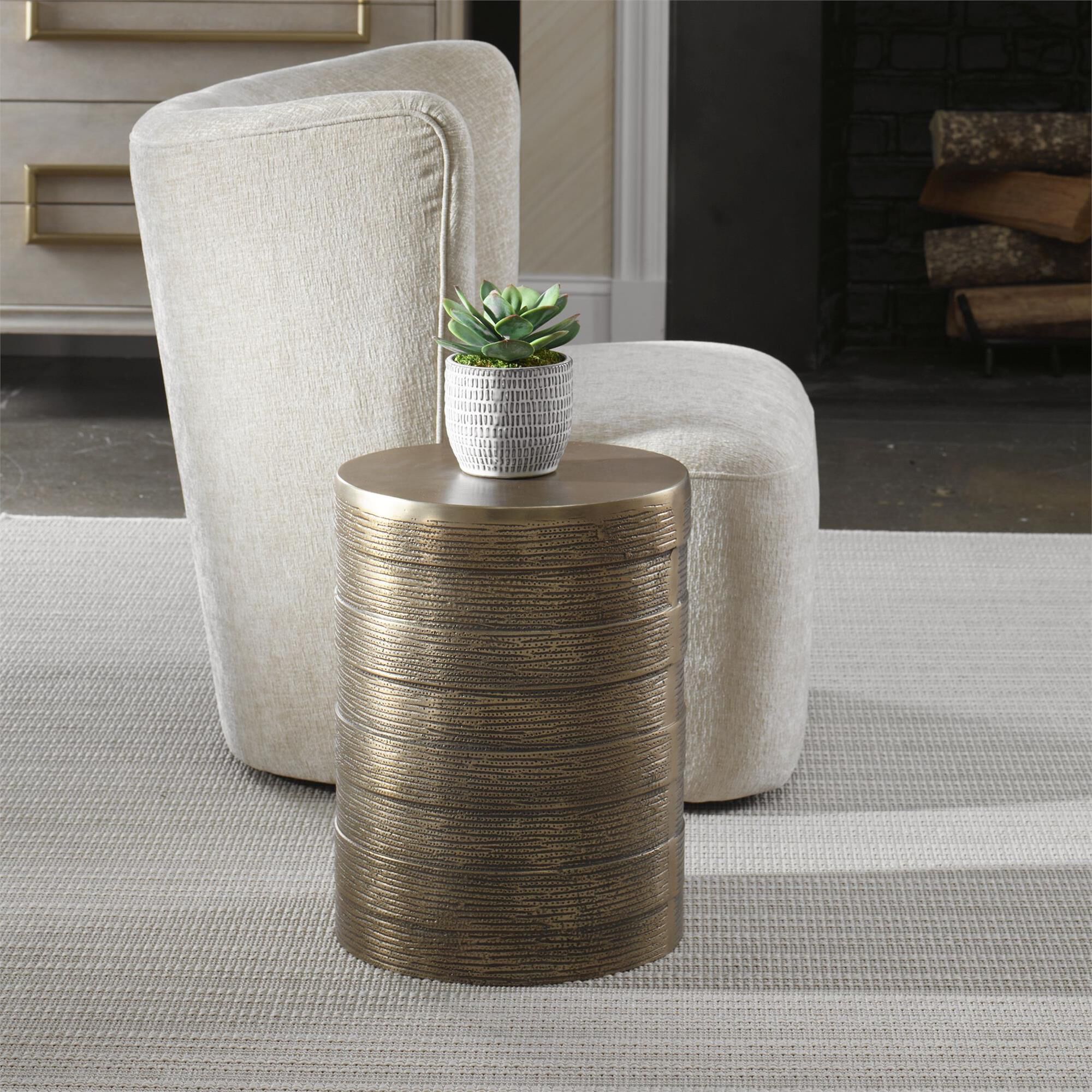 Odin 14 Inch End Table by Uttermost