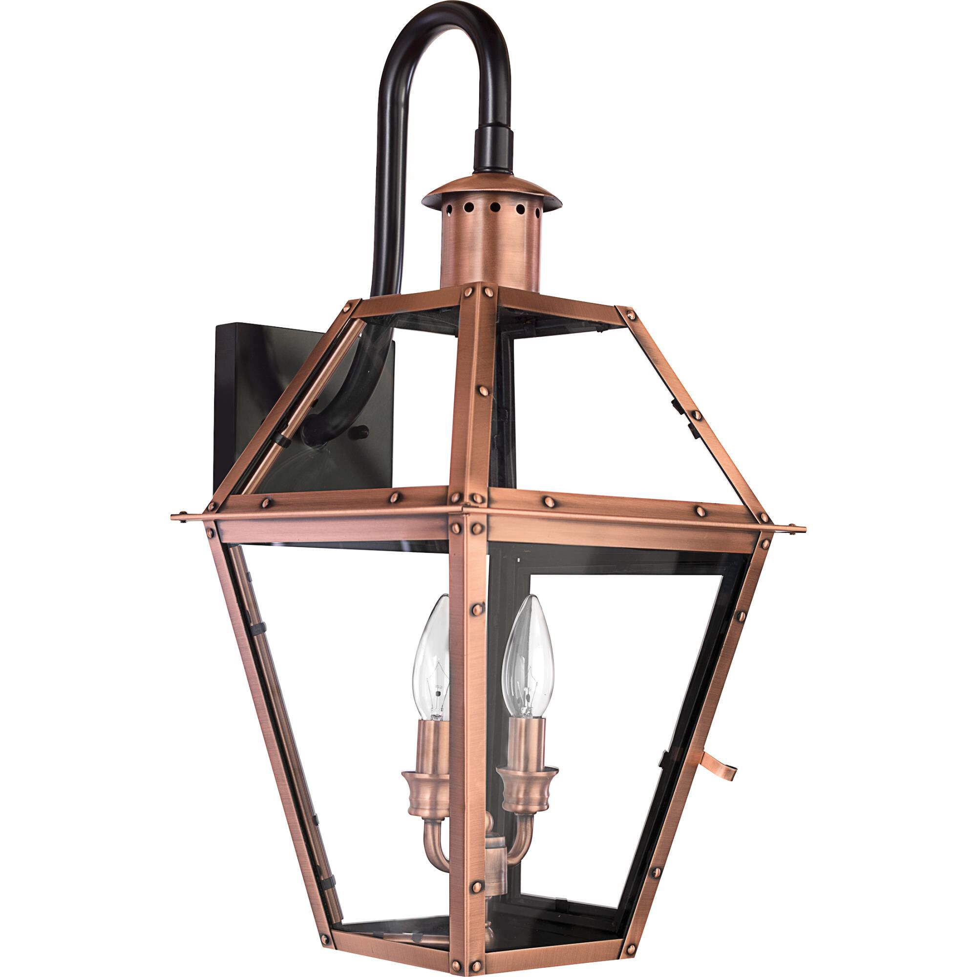 Rue De Royal 22 Inch Tall 2 Light Outdoor Wall Light by Quoizel
