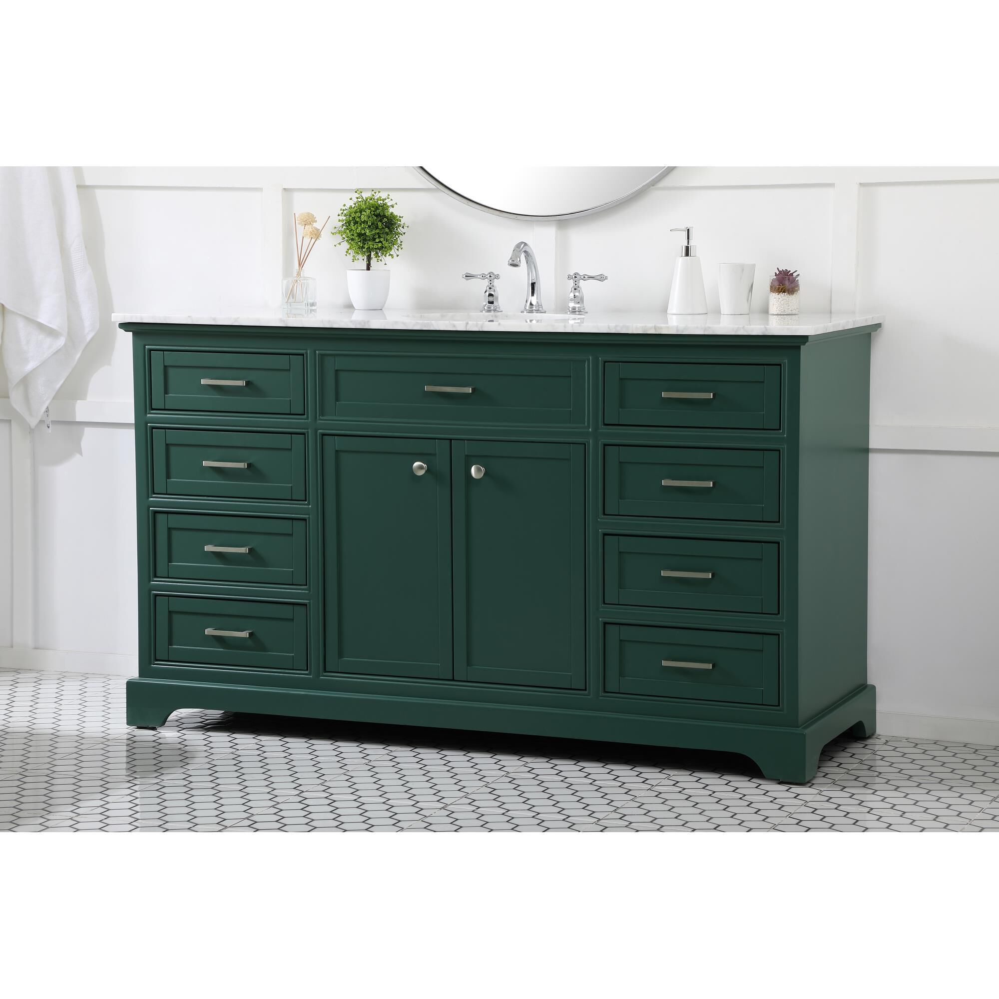 Shown in Grey finish