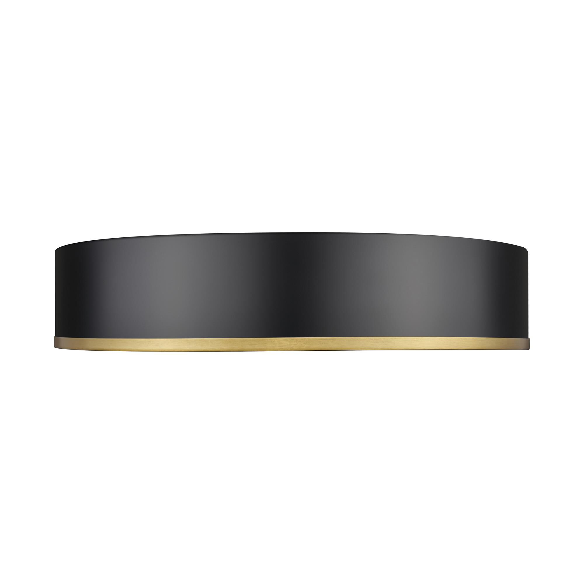 Shown in Matte Black + Modern Gold finish and Frosted glass and Frosted shade