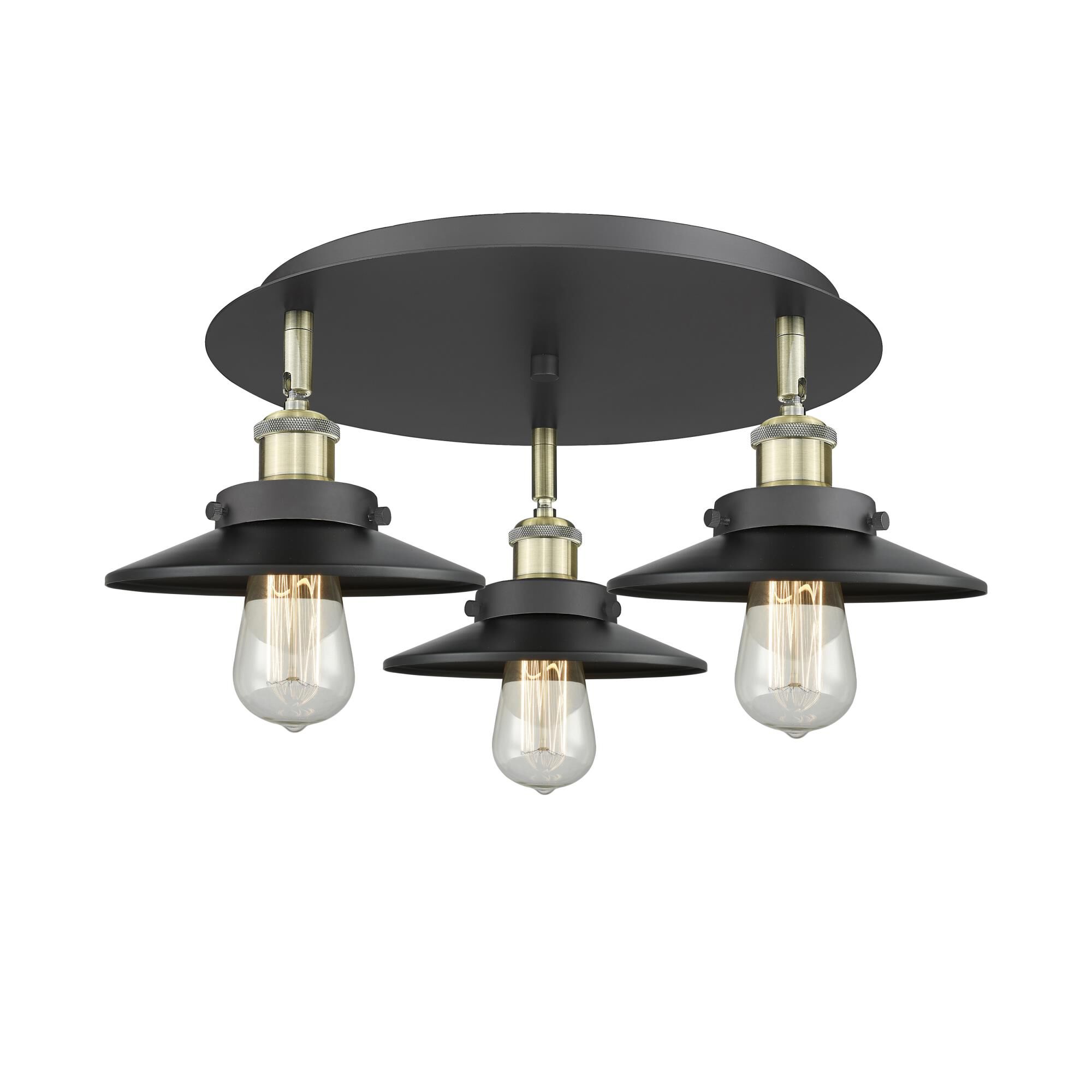 Bruno Marashlian Ballston Urban 20 Inch Flush Mount by Innovations Lighting
