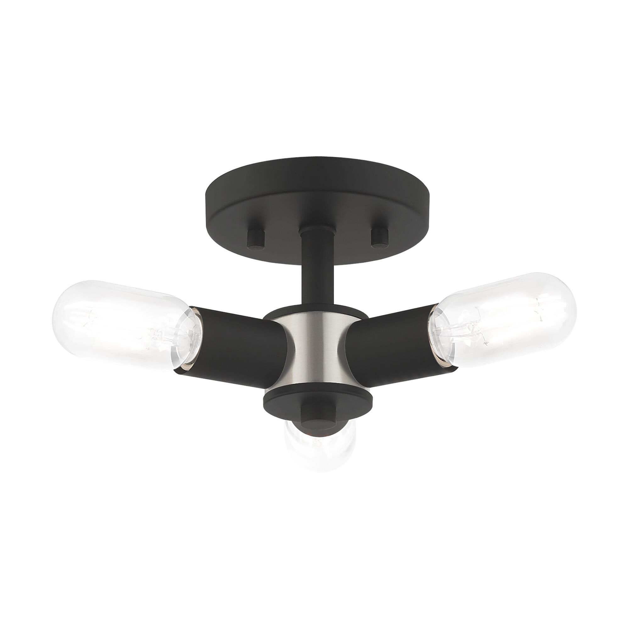 Copenhagen 3 Light Semi Flush Mount by Livex Lighting