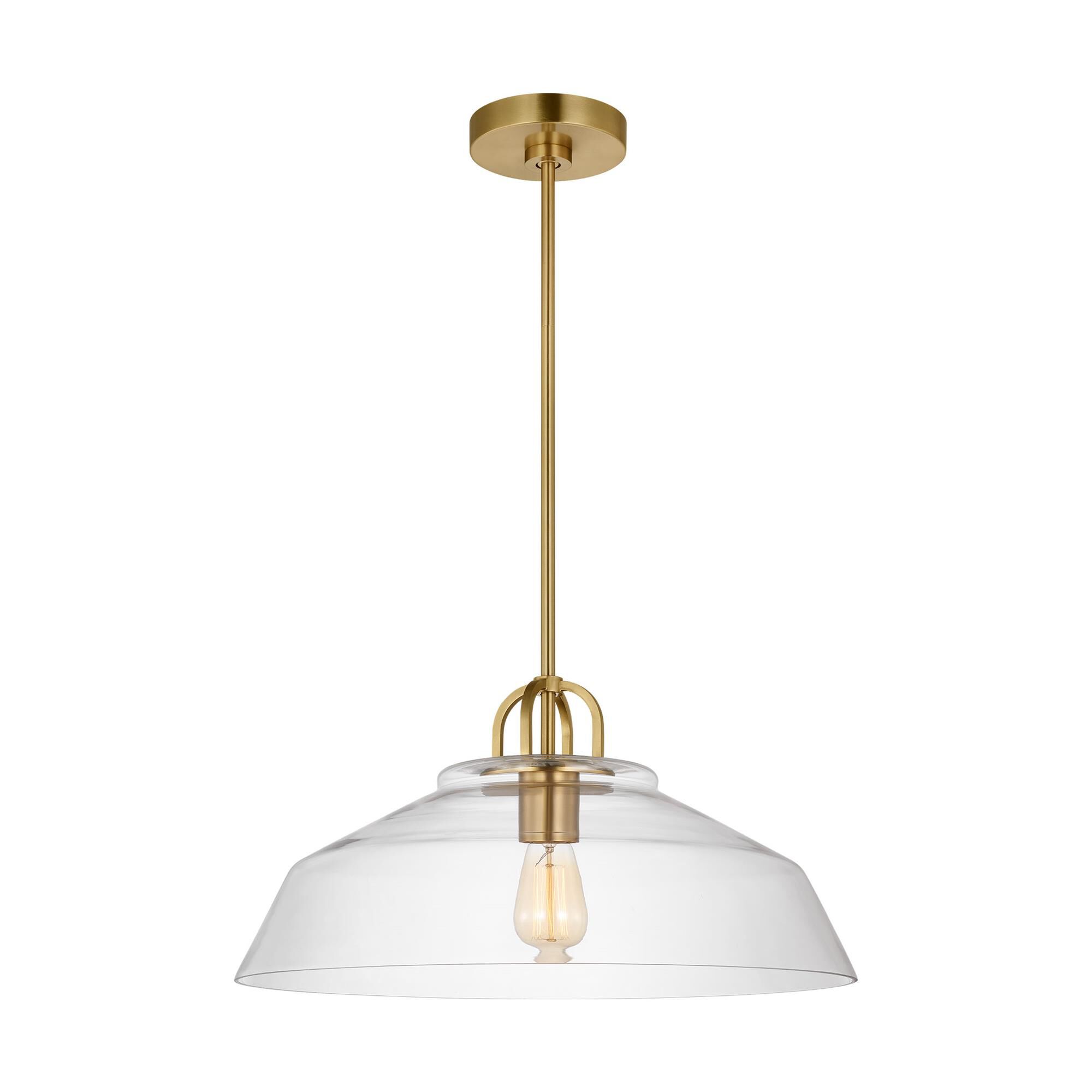 Shown in Satin Brass finish