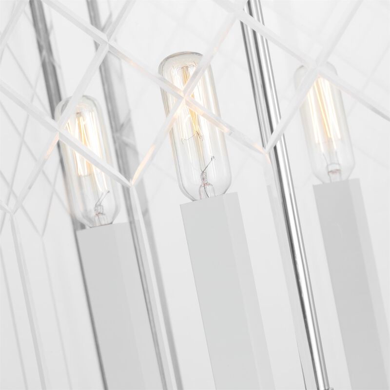 Erro 16 Inch Cage Pendant by Visual Comfort Studio Collection