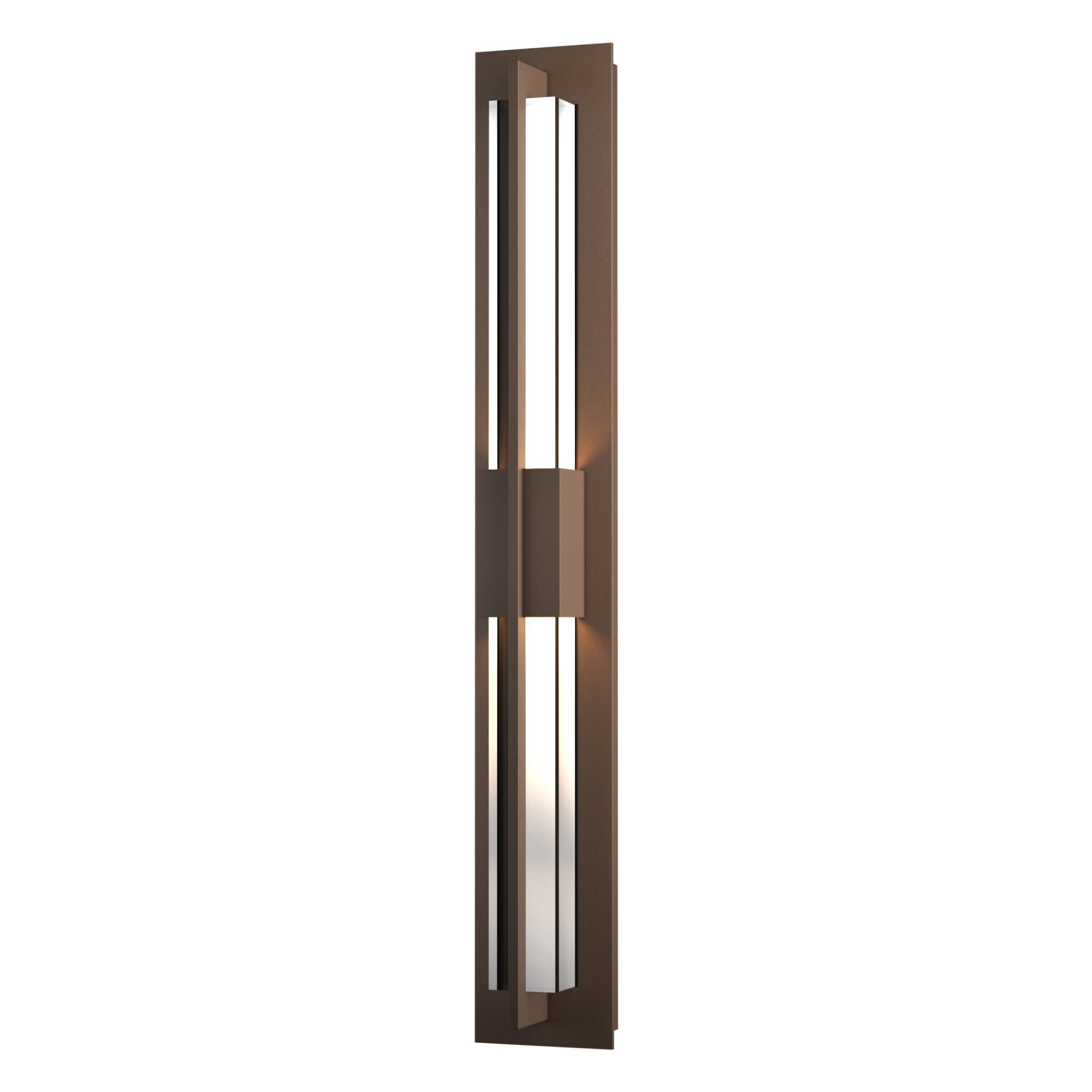 Double Axis 37 Inch Tall 2 Light LED Outdoor Wall Light by Hubbardton Forge