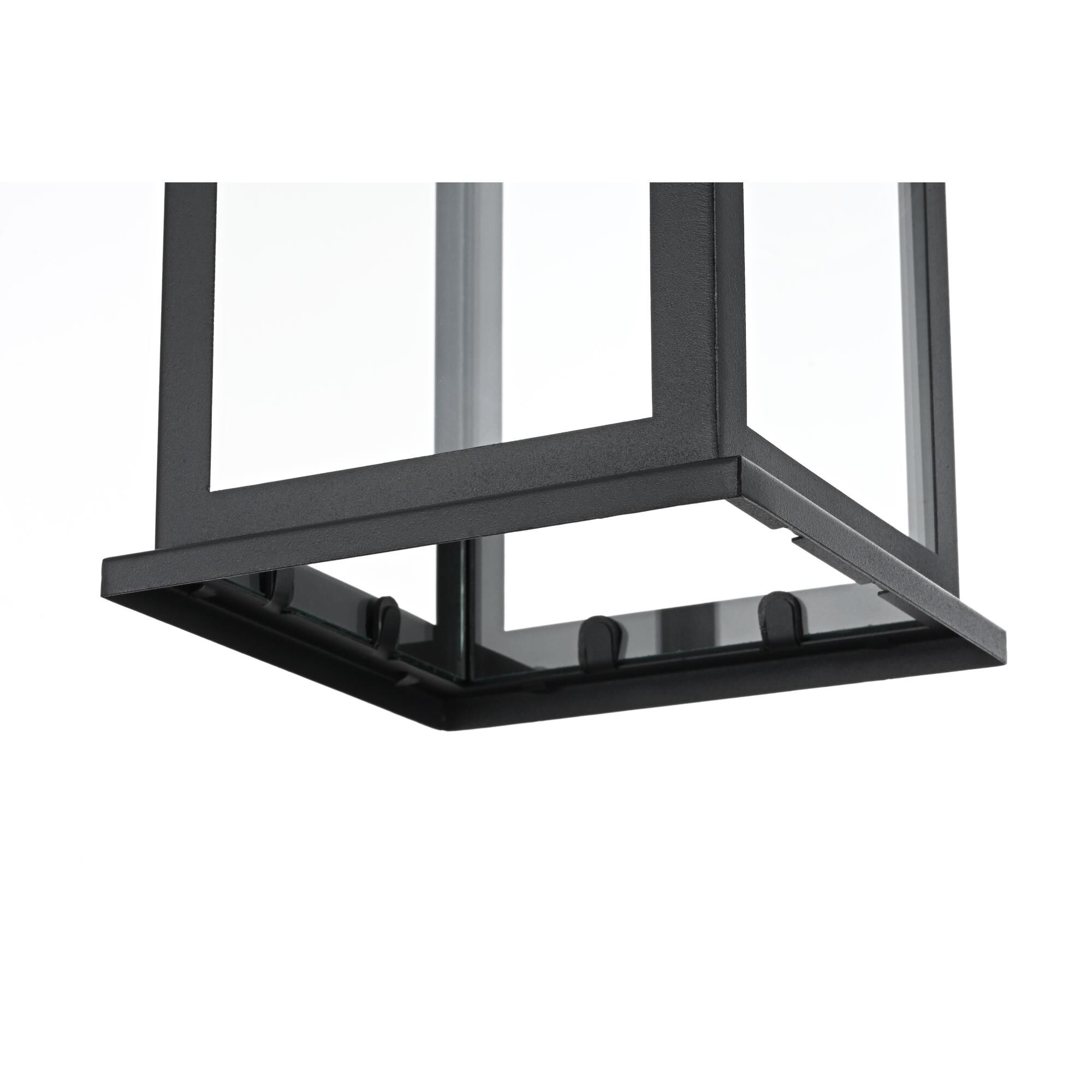 Mercer 7 Inch Outdoor Hanging Lantern by Elegant Lighting