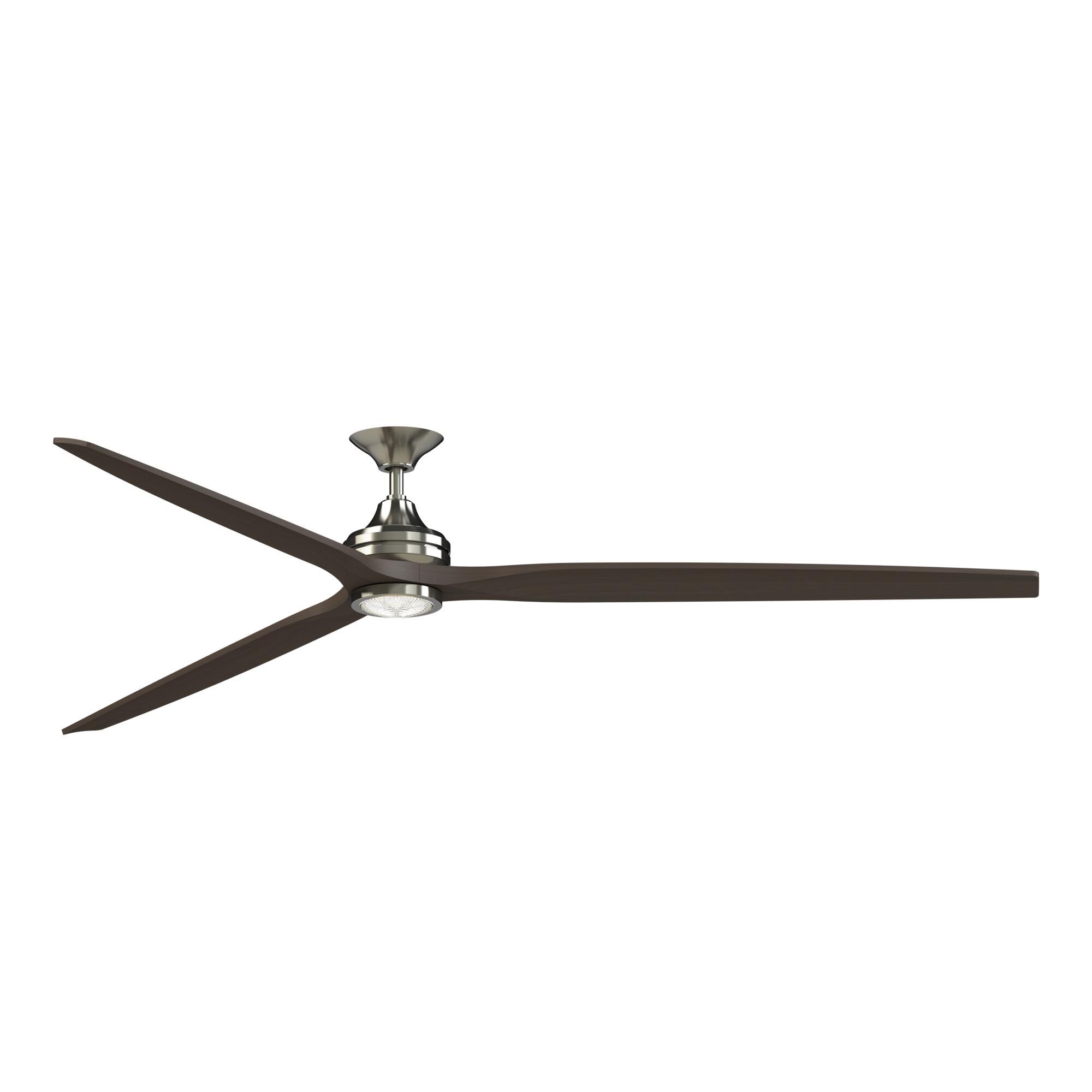 Spitfire 96 Inch Ceiling Fan with Light Kit by Fanimation