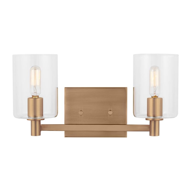 Sean Lavin Fullton 14 Inch 2 Light Bath Vanity Light by Visual Comfort Studio Collection