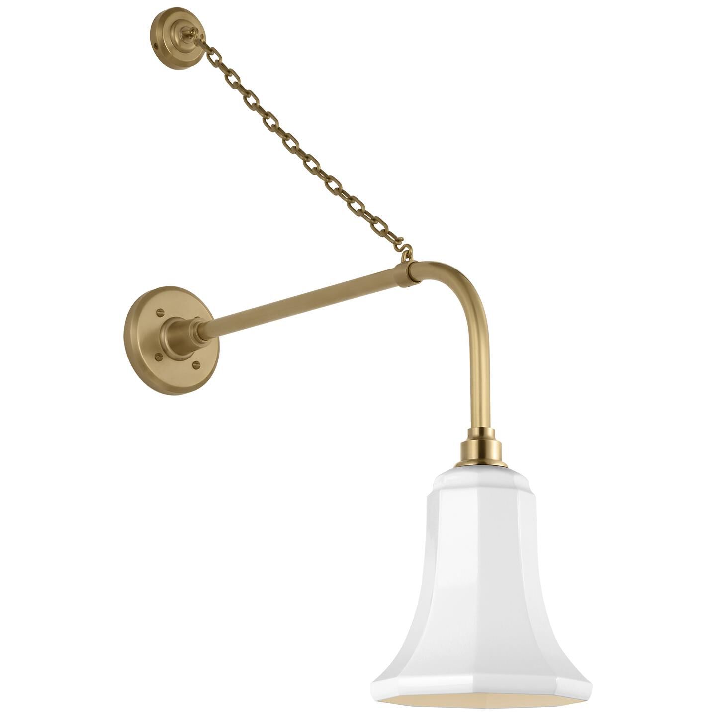 Thomas O'Brien Academy Barn Light 32 Inch Outdoor Wall Light by Visual Comfort Signature Collection