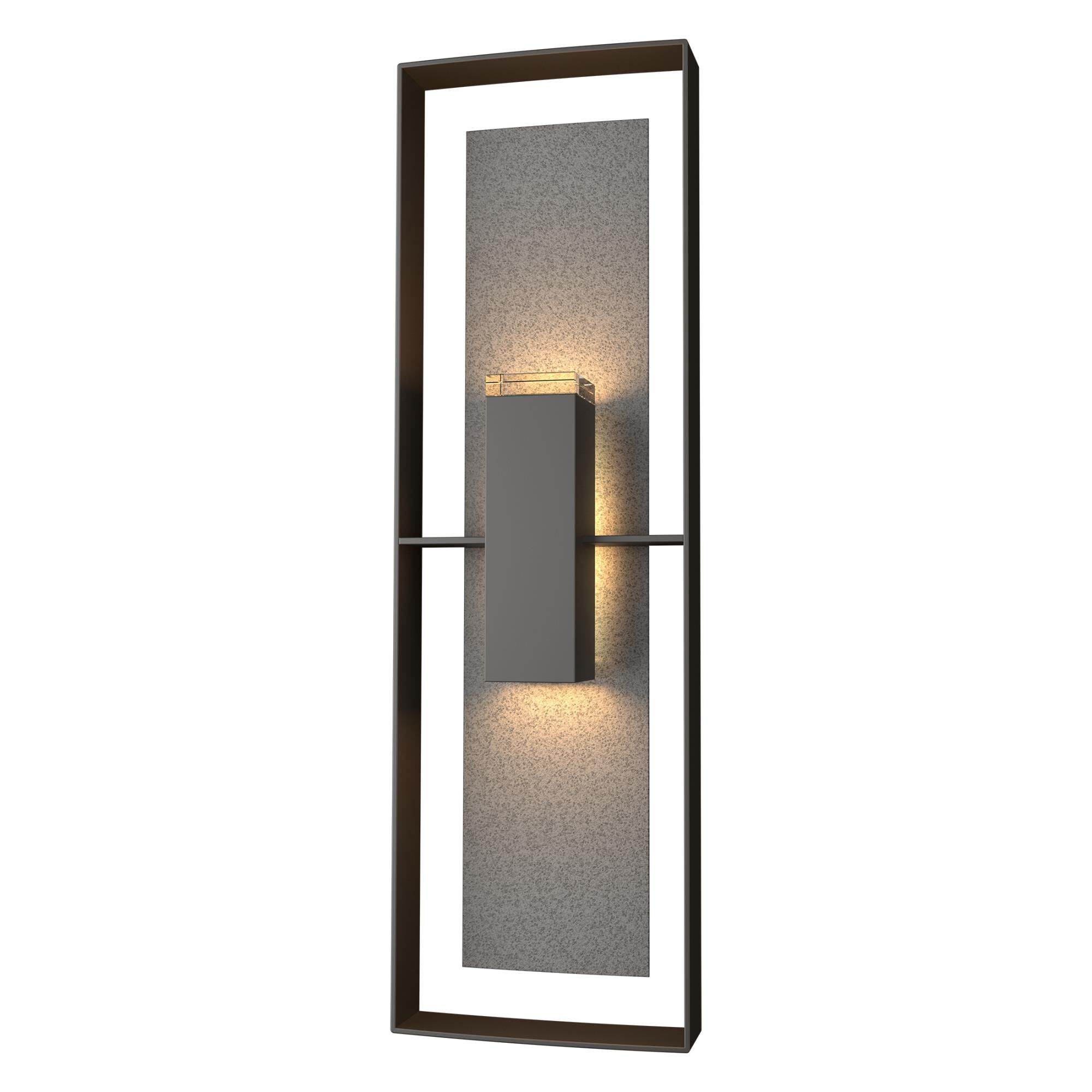 Shown in Coastal Oil Rubbed Bronze finish and Clear glass and Coastal Natural Iron (20) accent