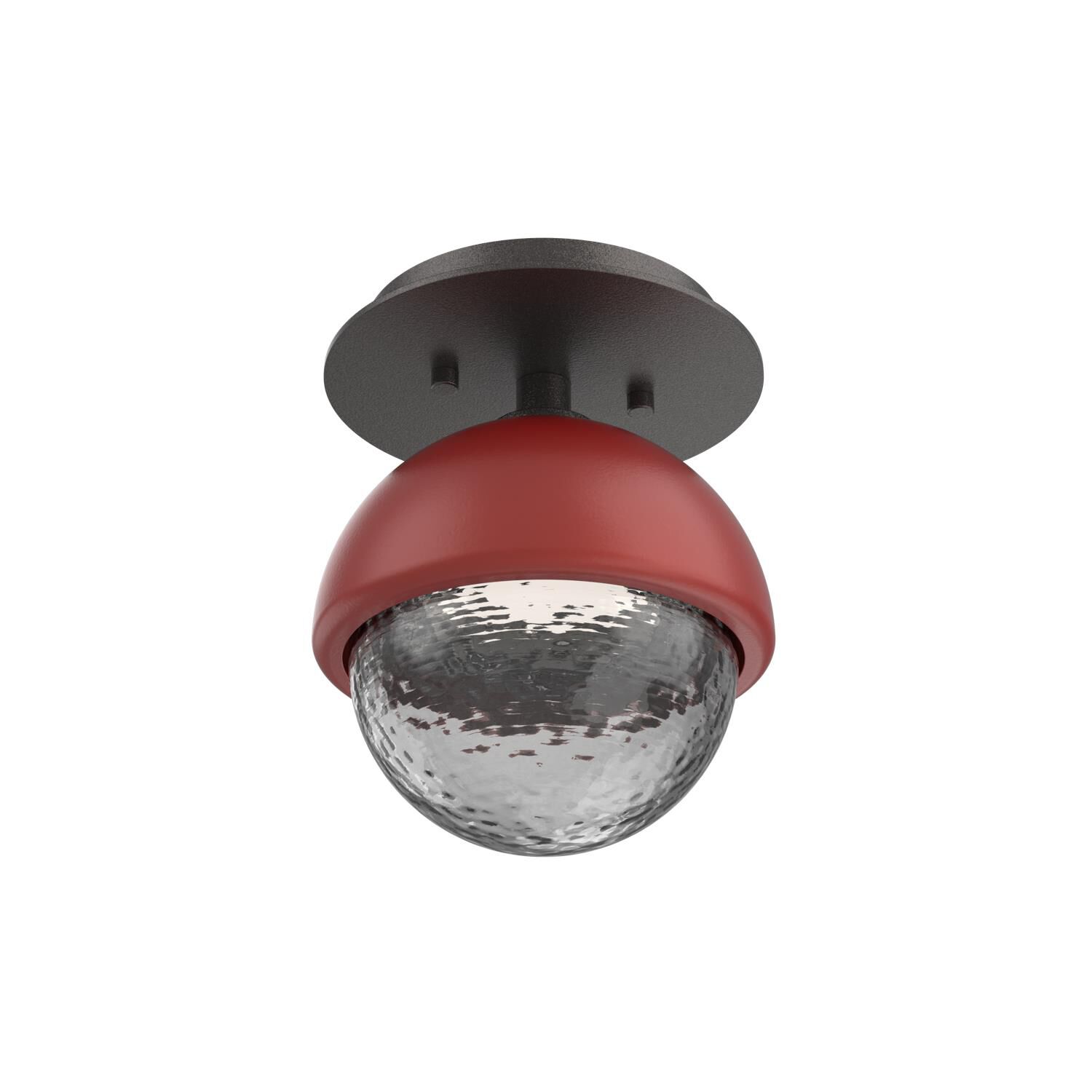 Levi Wilson Cabochon 6 Inch Flush Mount by Hammerton Studio