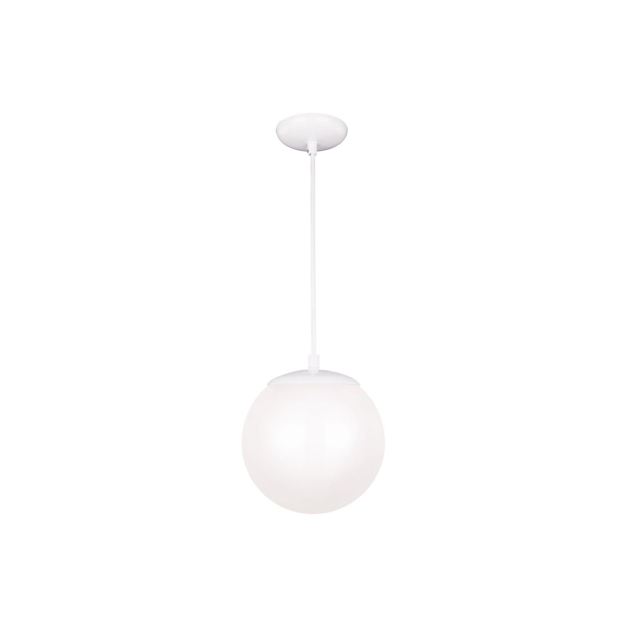 Shown in White finish and Smooth White  Diffuser glass and Smooth White Glass Diffuser shade
