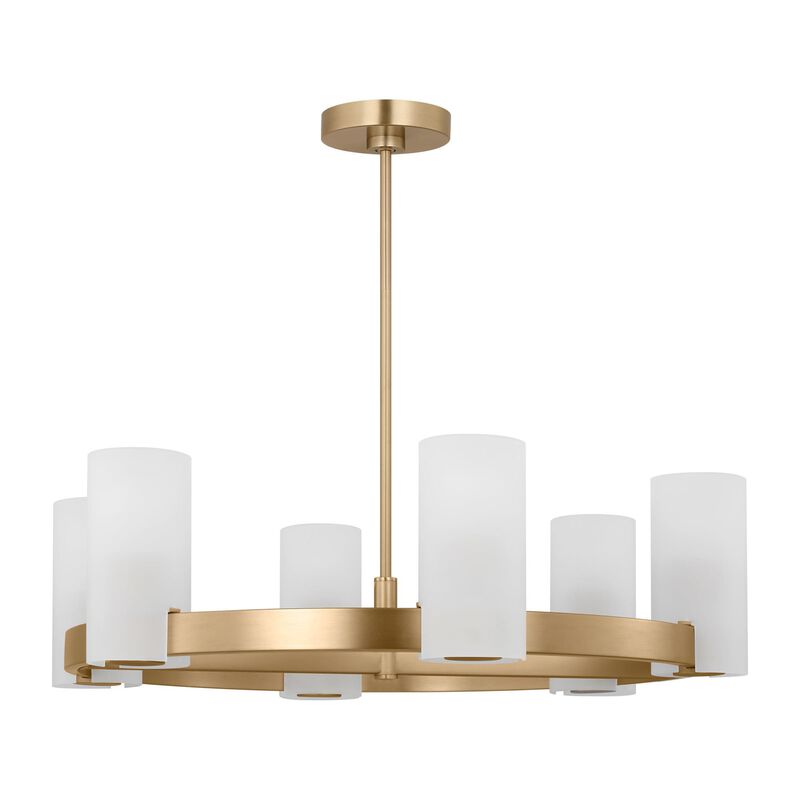Drew & Jonathan Scott Rhode 30 Inch Chandelier by Visual Comfort Studio Collection