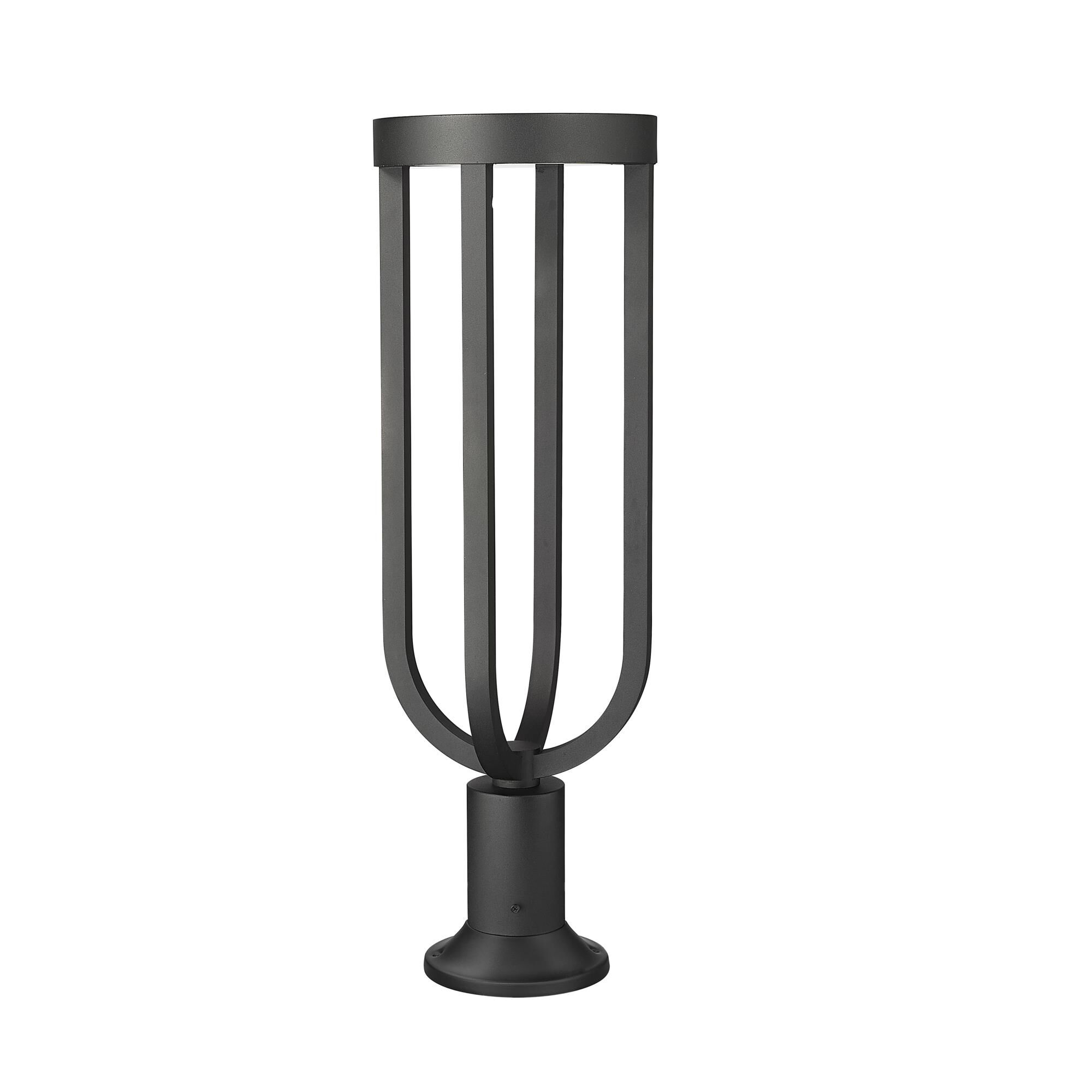 Shown in Sand Black finish and Sand Blast glass and Sand Blast shade