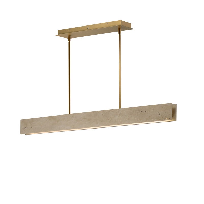 Lintel Medium Linear Chandelier by ET2 Lighting