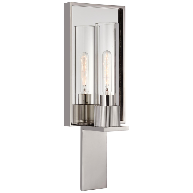 Visual Comfort Signature Collection Ray Booth Beza 16 Inch LED Wall Sconce