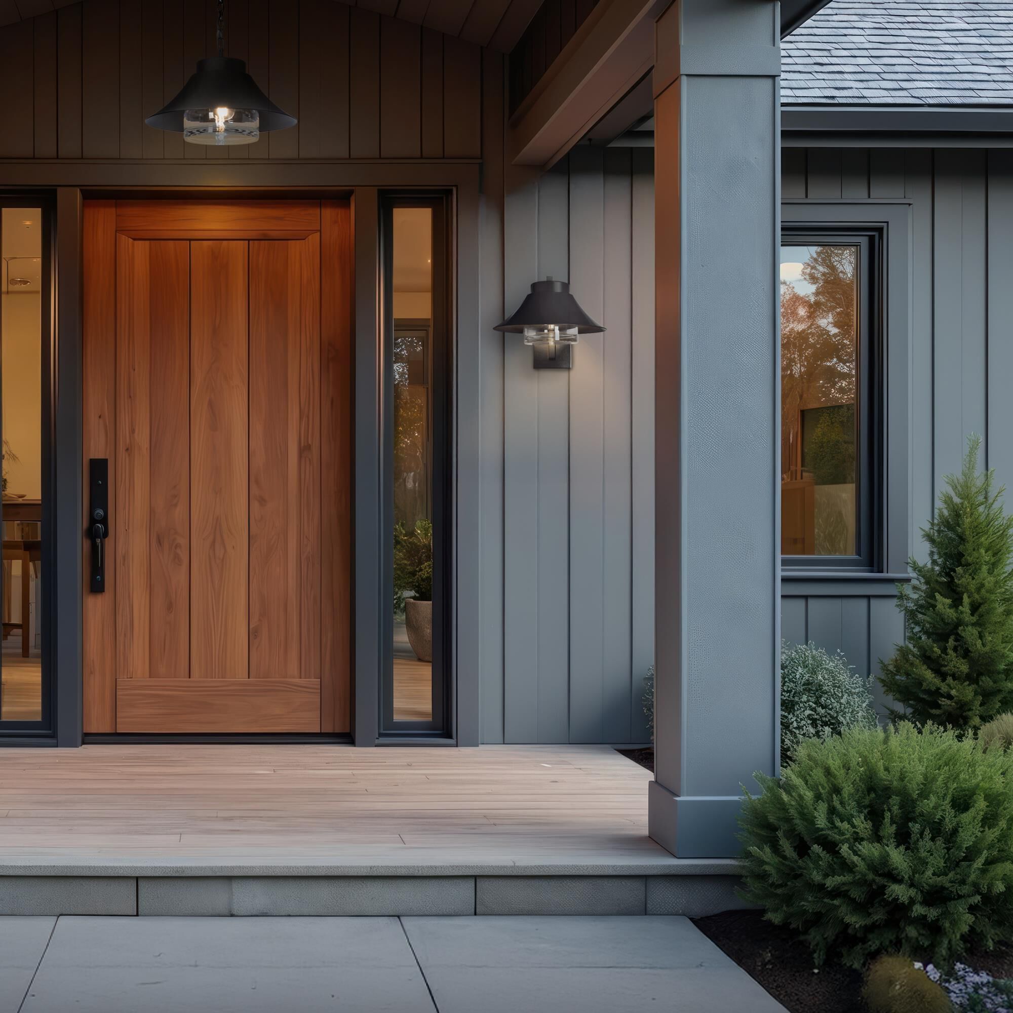 Shown in Coastal Oil Rubbed Bronze finish and Clear glass