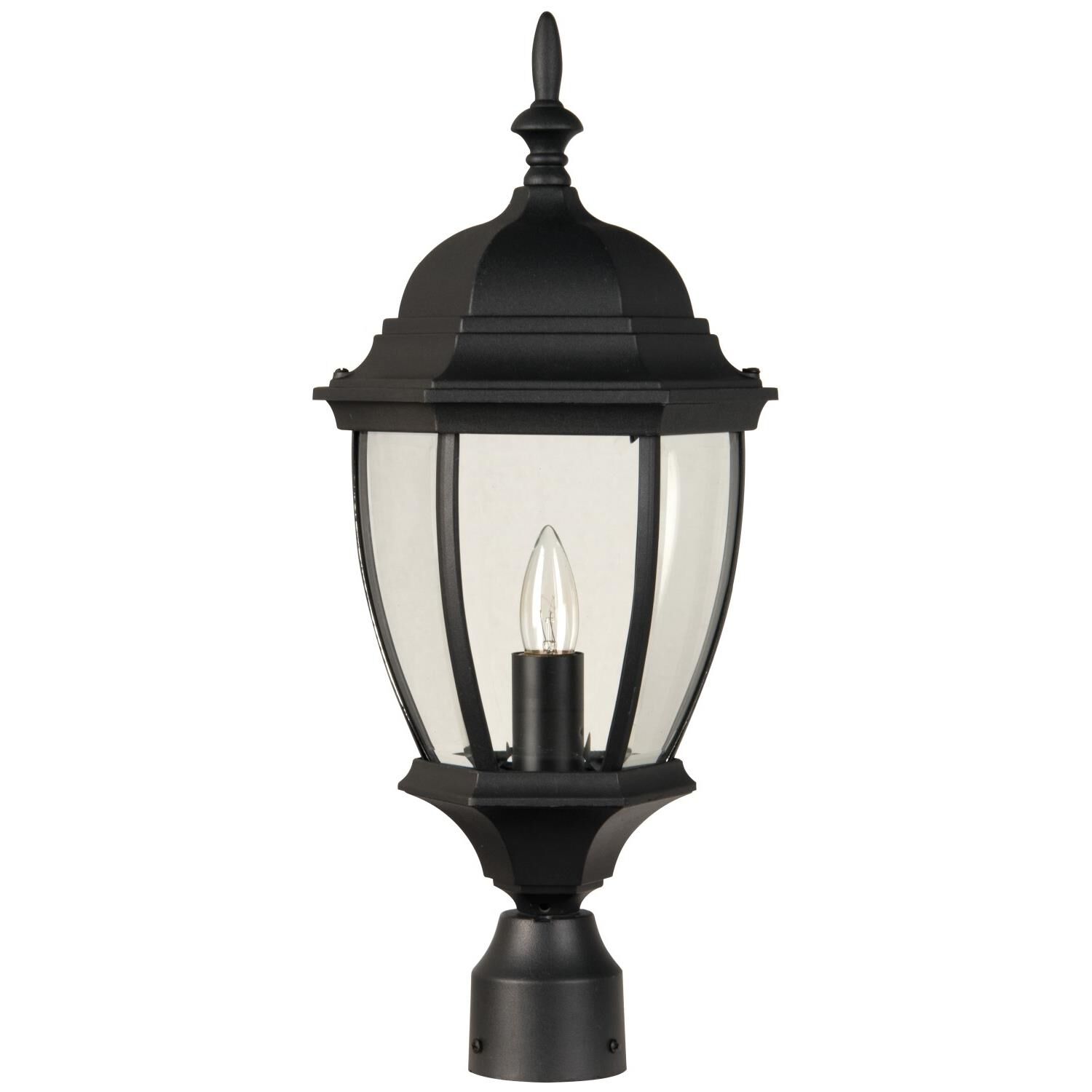 Shown in Textured Matte Black finish and 0.0 glass and 0.0 shade