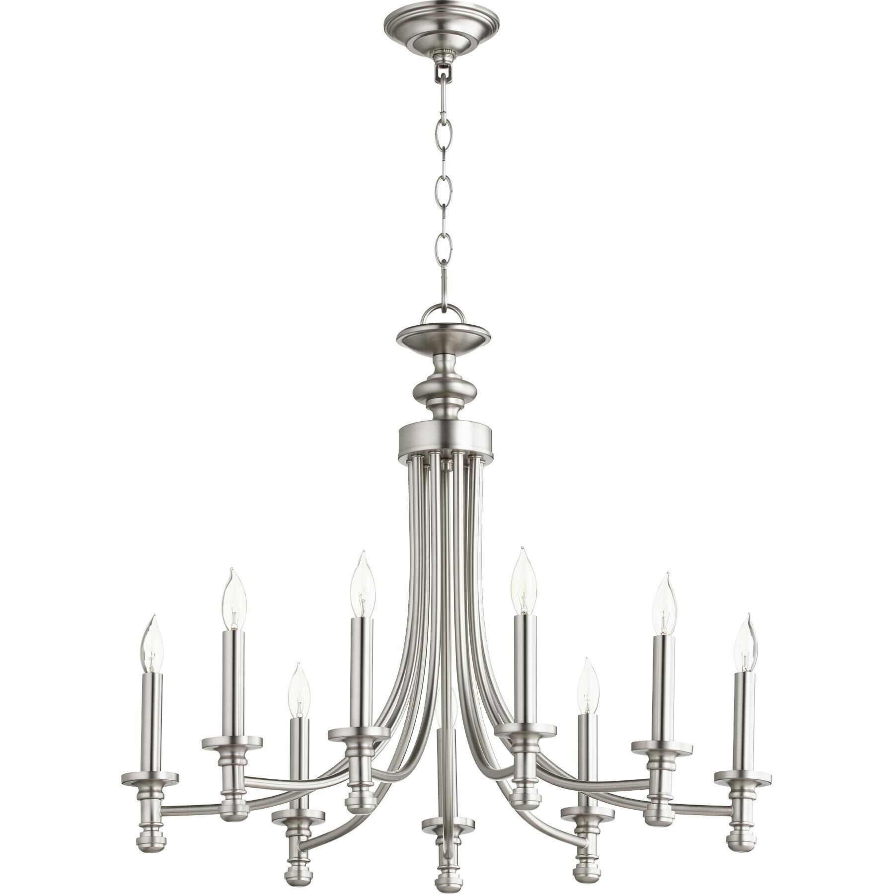 Rossington 27 Inch 9 Light Chandelier by Quorum International
