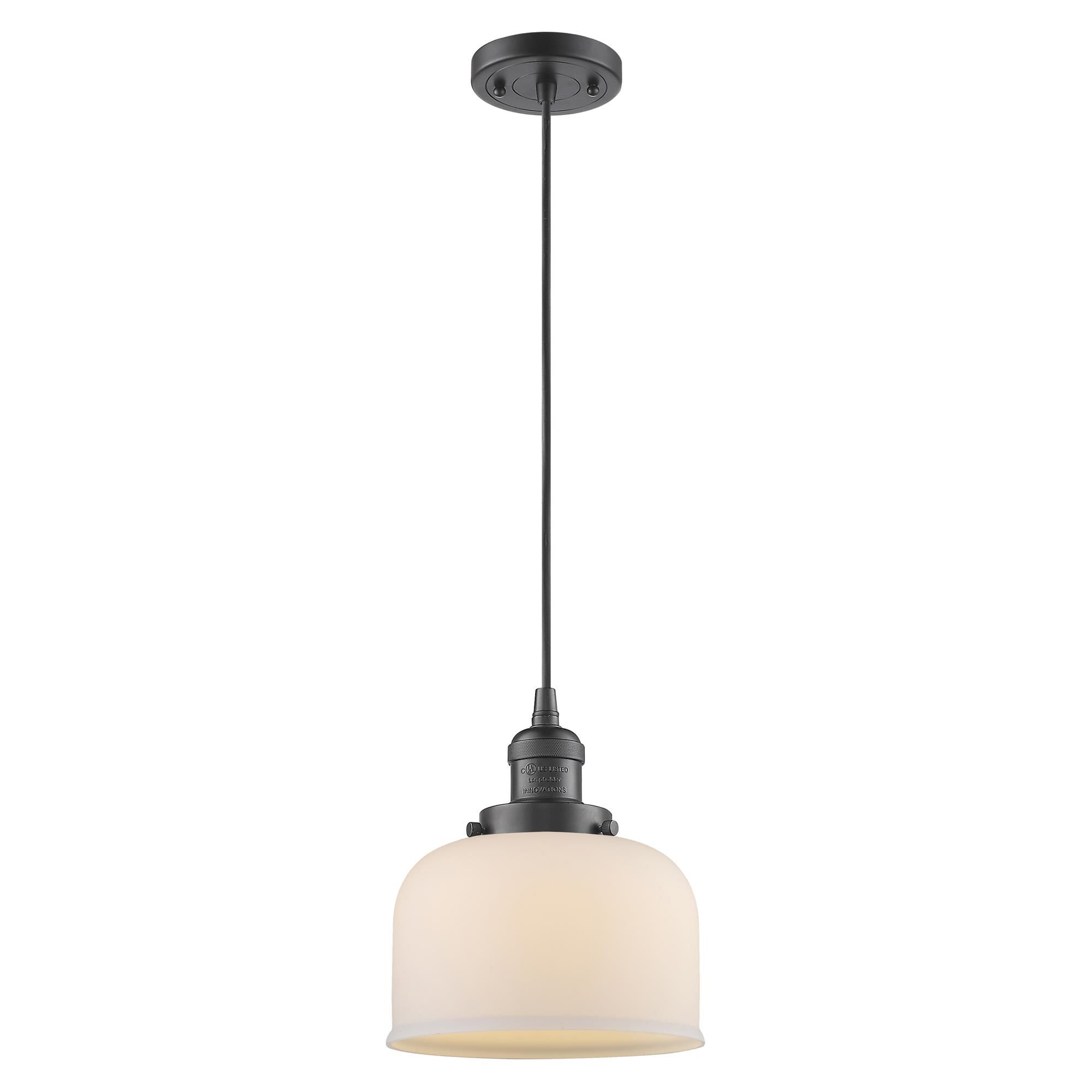 Bruno Marashlian Large Bell 8 Inch Mini Pendant by Innovations Lighting