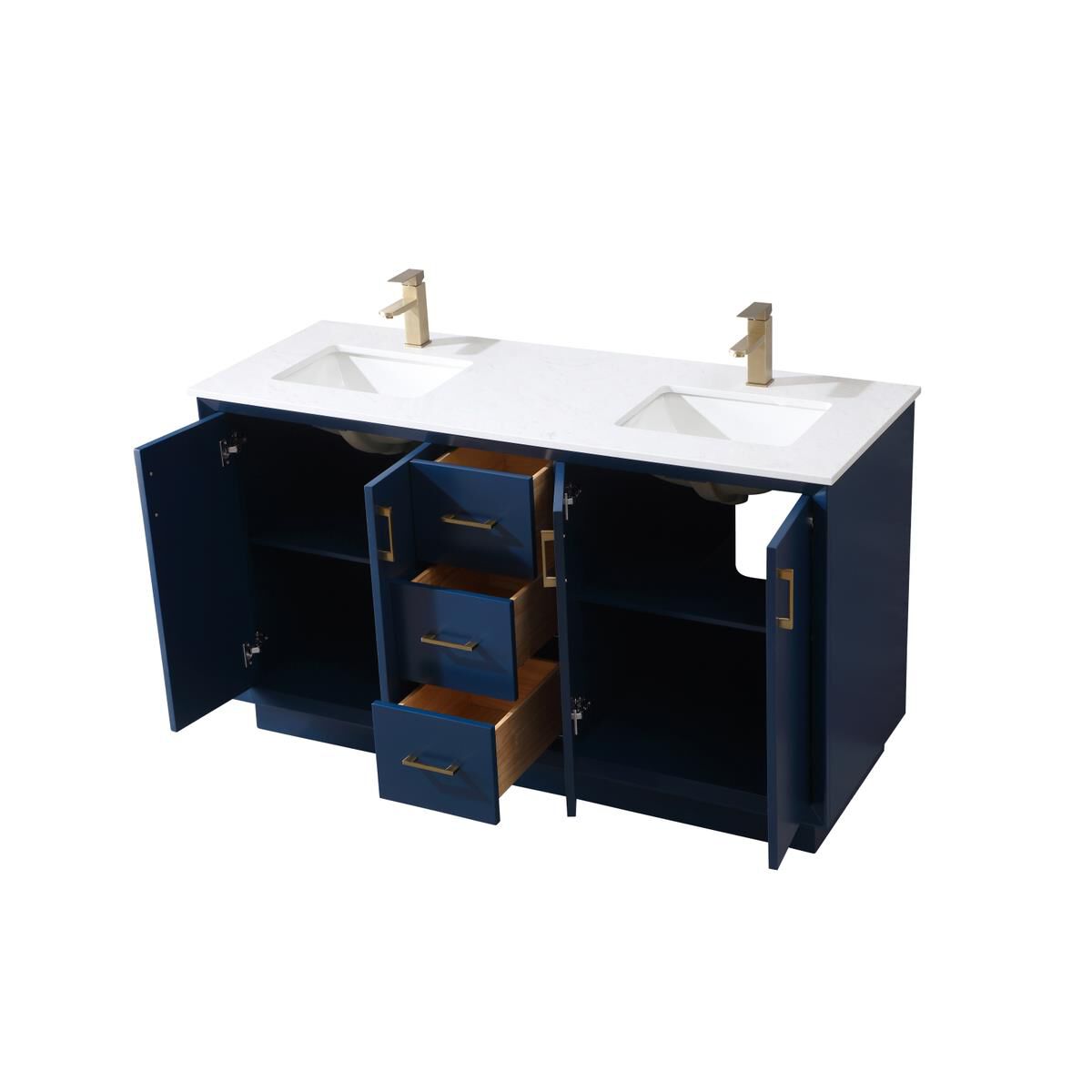 Hayes 60 Inch Bath Vanity by Elegant Decor