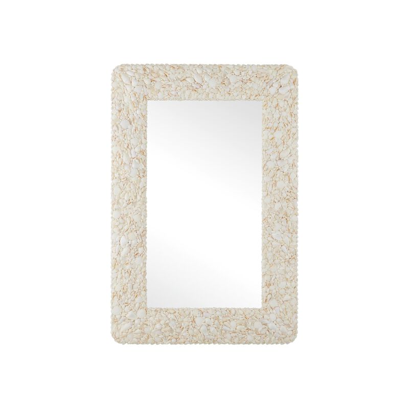 Turbinella 33 Inch Decorative Mirror by Currey and Company
