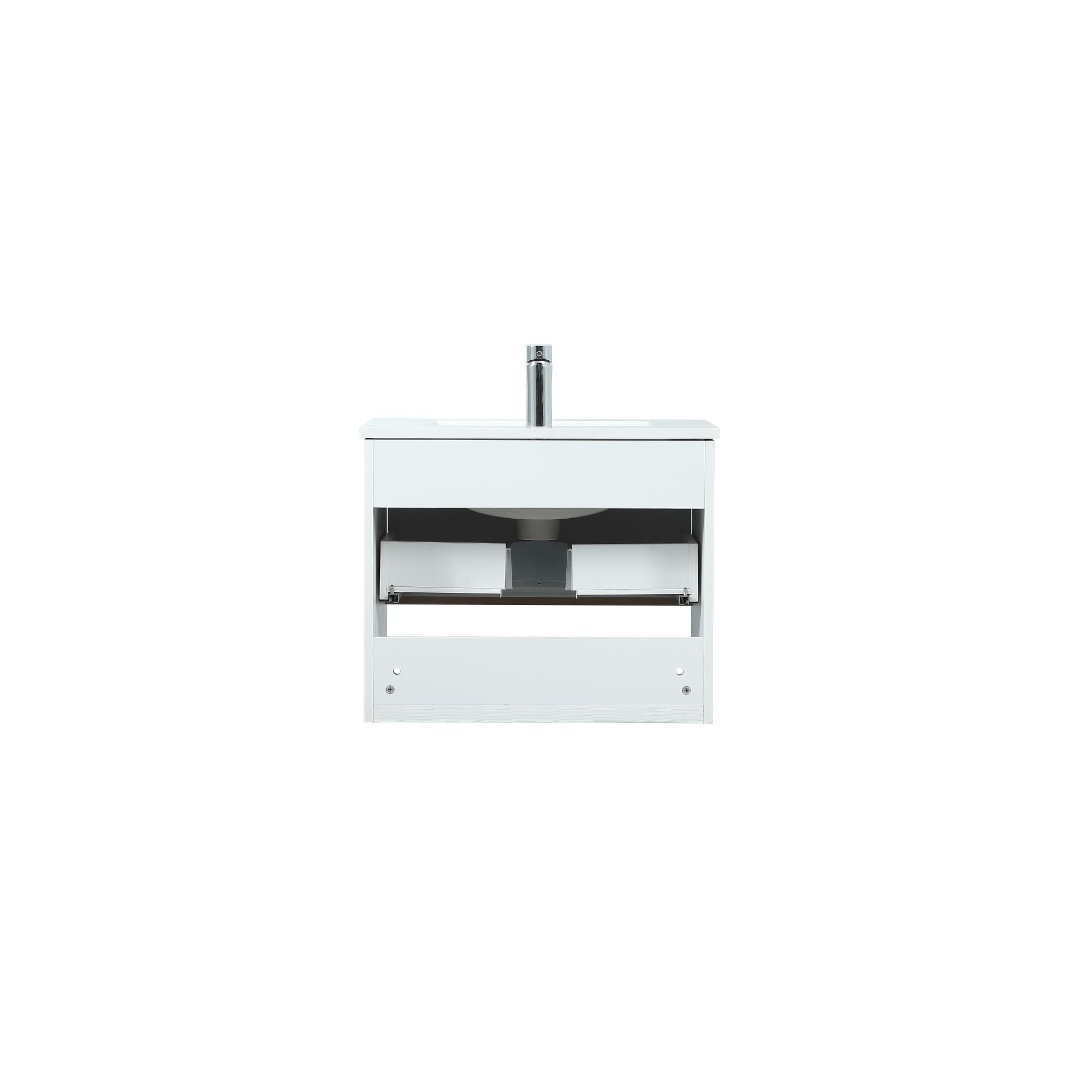 Shown in White finish