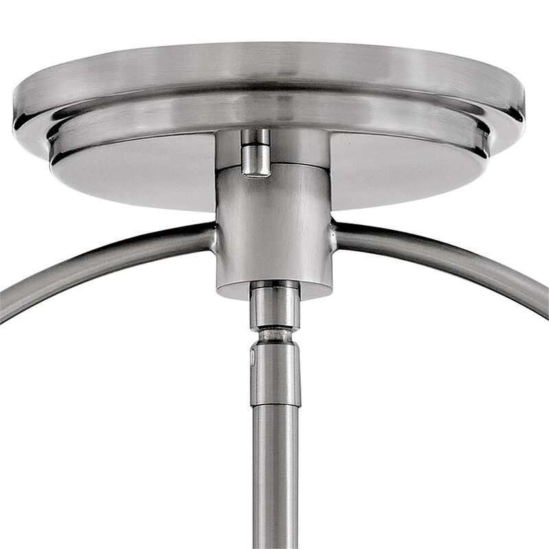 Tournon 15 Inch 2 Light Semi Flush Mount by Hinkley