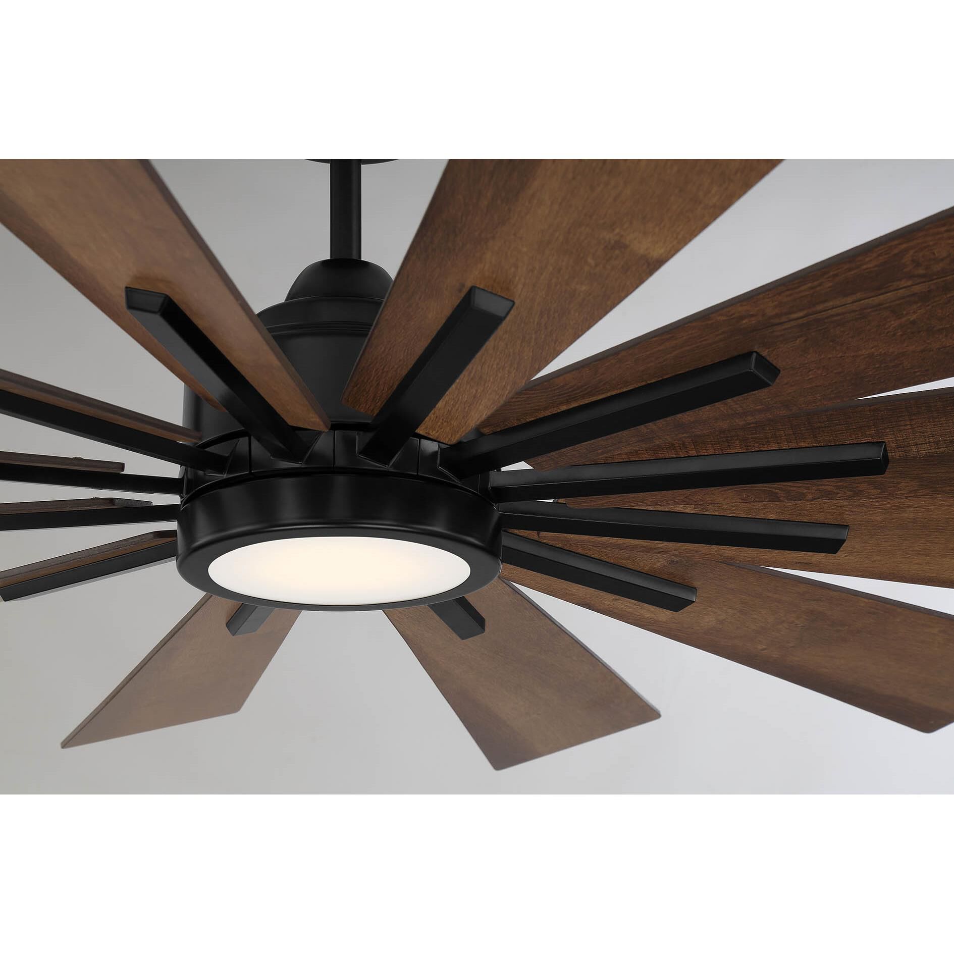 60 Inch Ceiling Fan with Light Kit by Meridian Lighting - Clearance