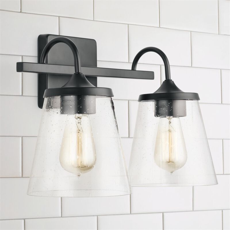 Independent 15 Inch 2 Light Bath Vanity Light by Capital Lighting Fixture Company