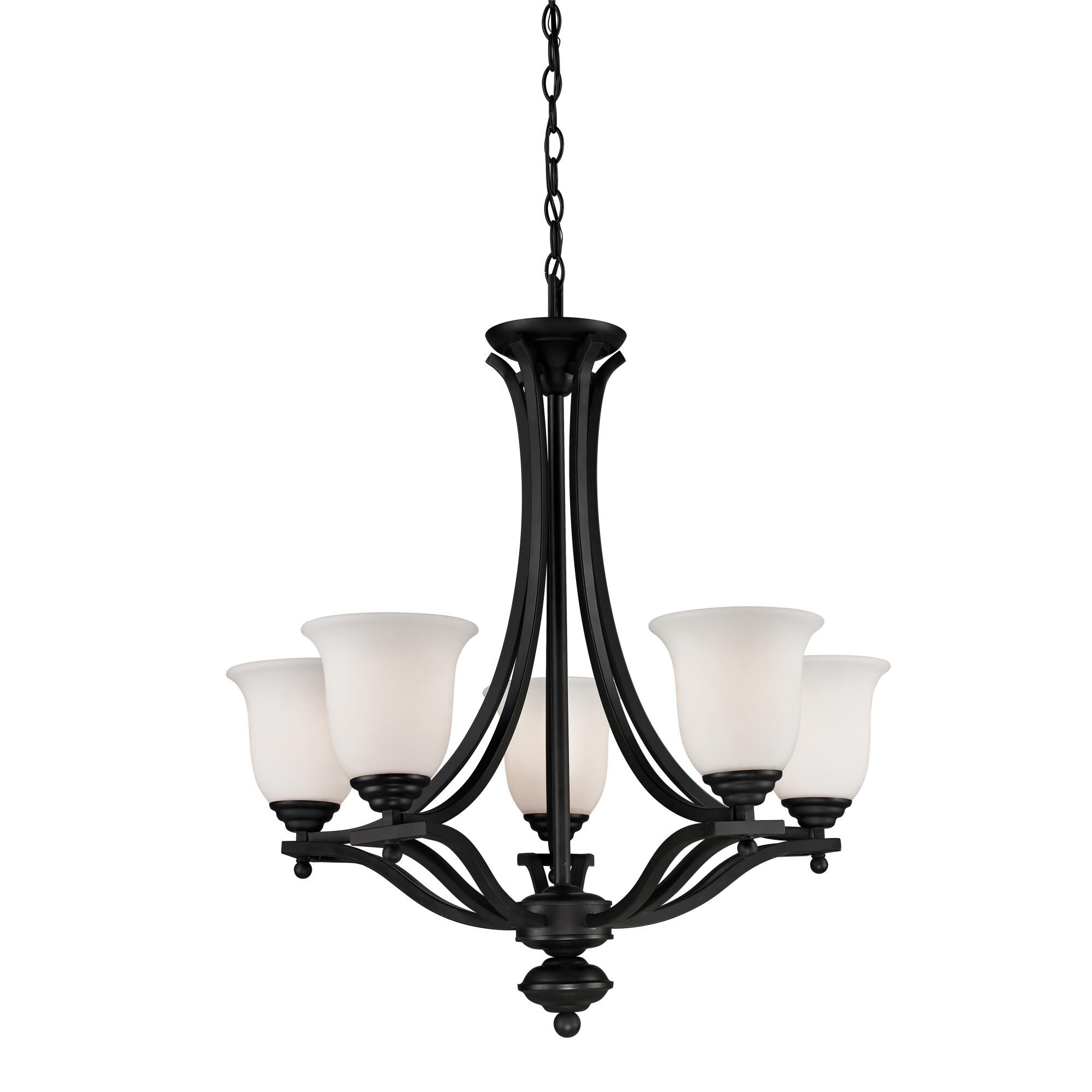 Lagoon 26 Inch 5 Light Chandelier by Z-Lite