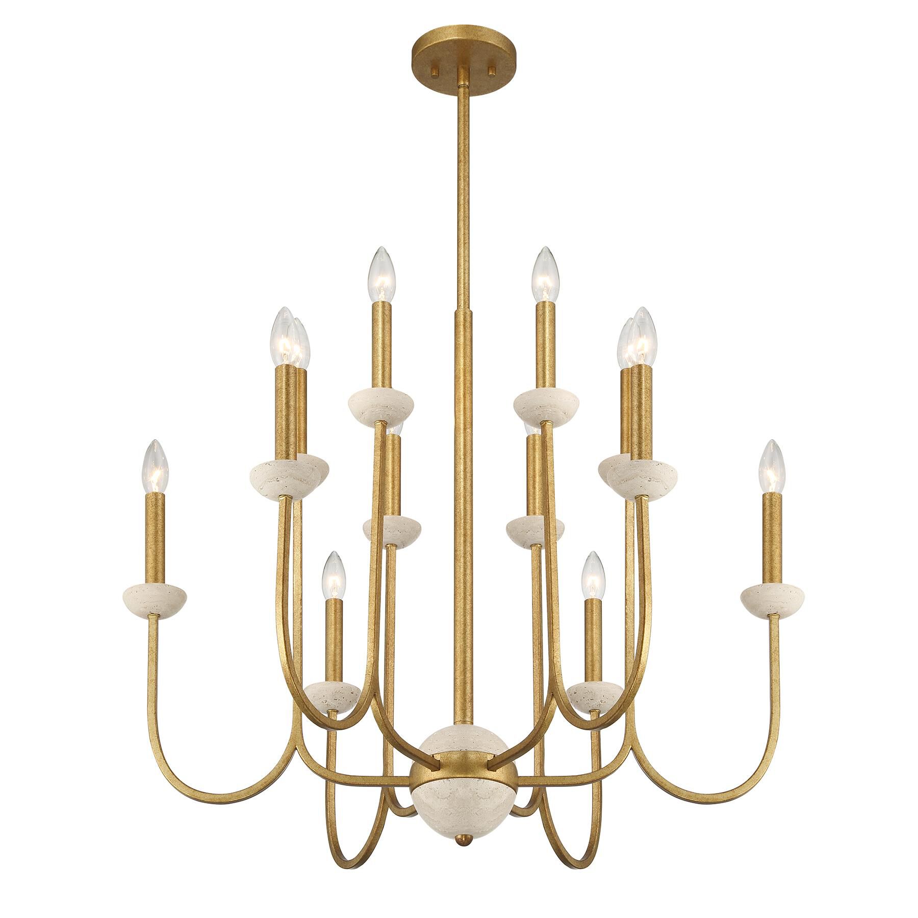 Oakhurst 30 Inch Chandelier by Savoy House