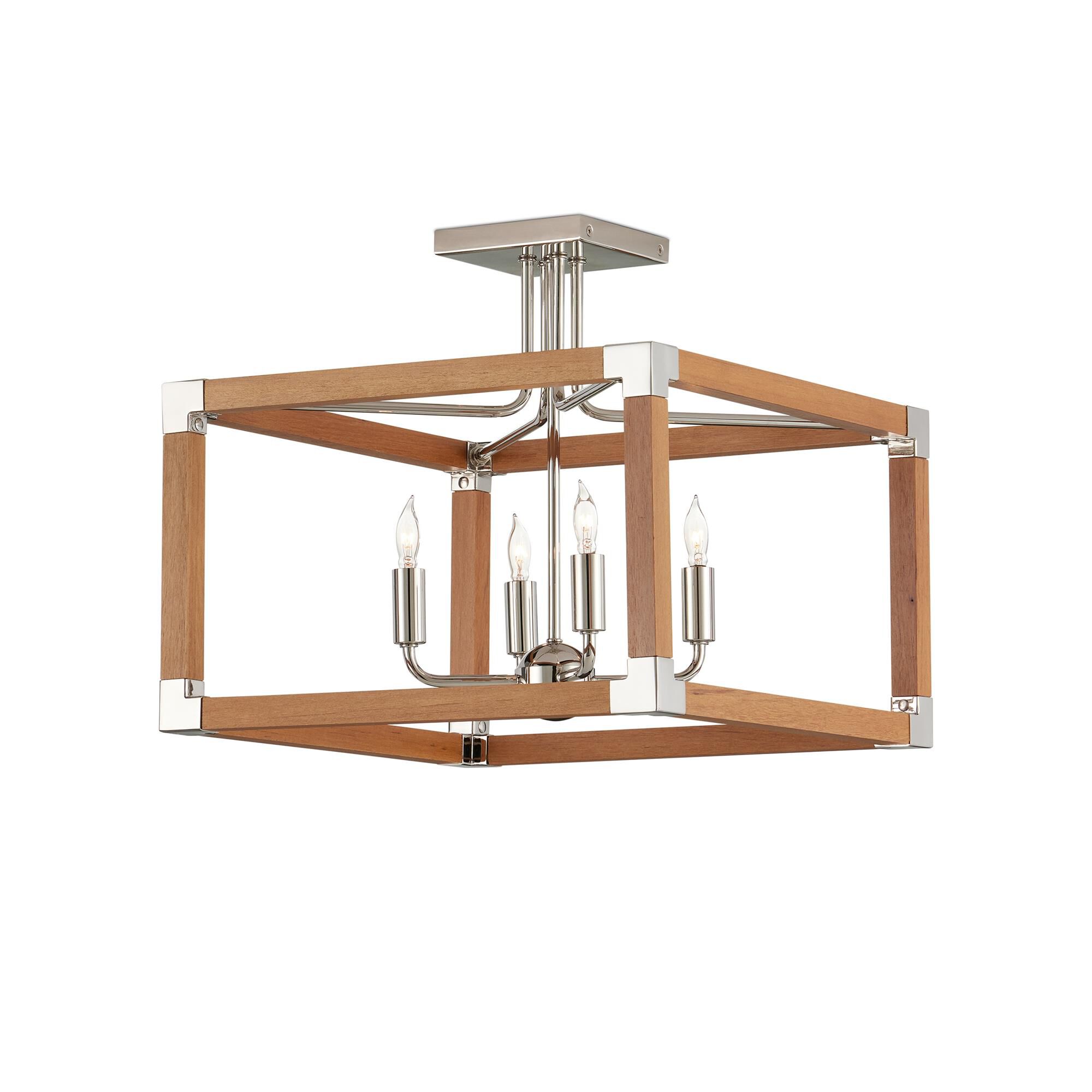 Boyd 16 Inch Semi Flush Mount,