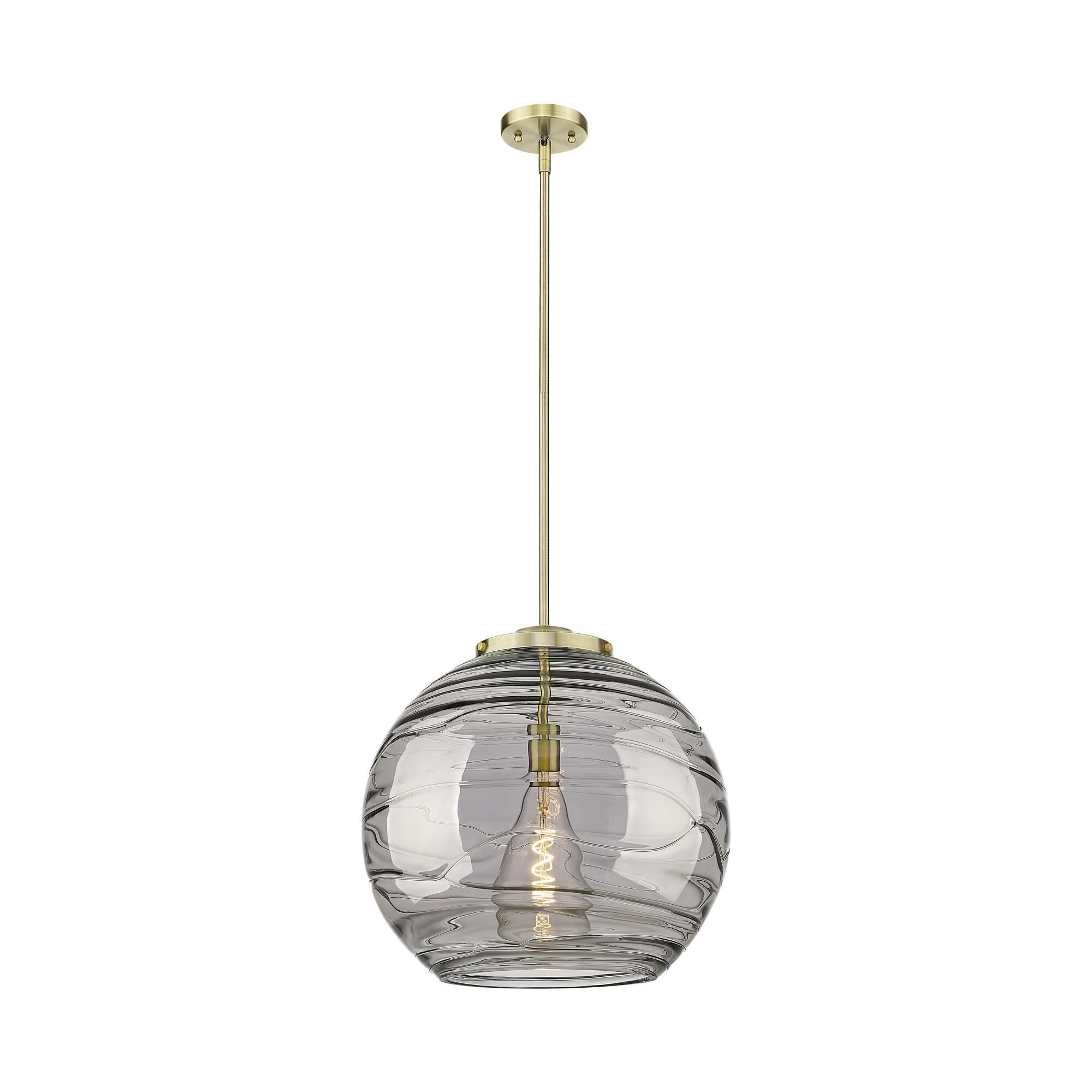 Innovations Lighting Bruno Marashlian Deco Swirl 17 Inch Large Pendant