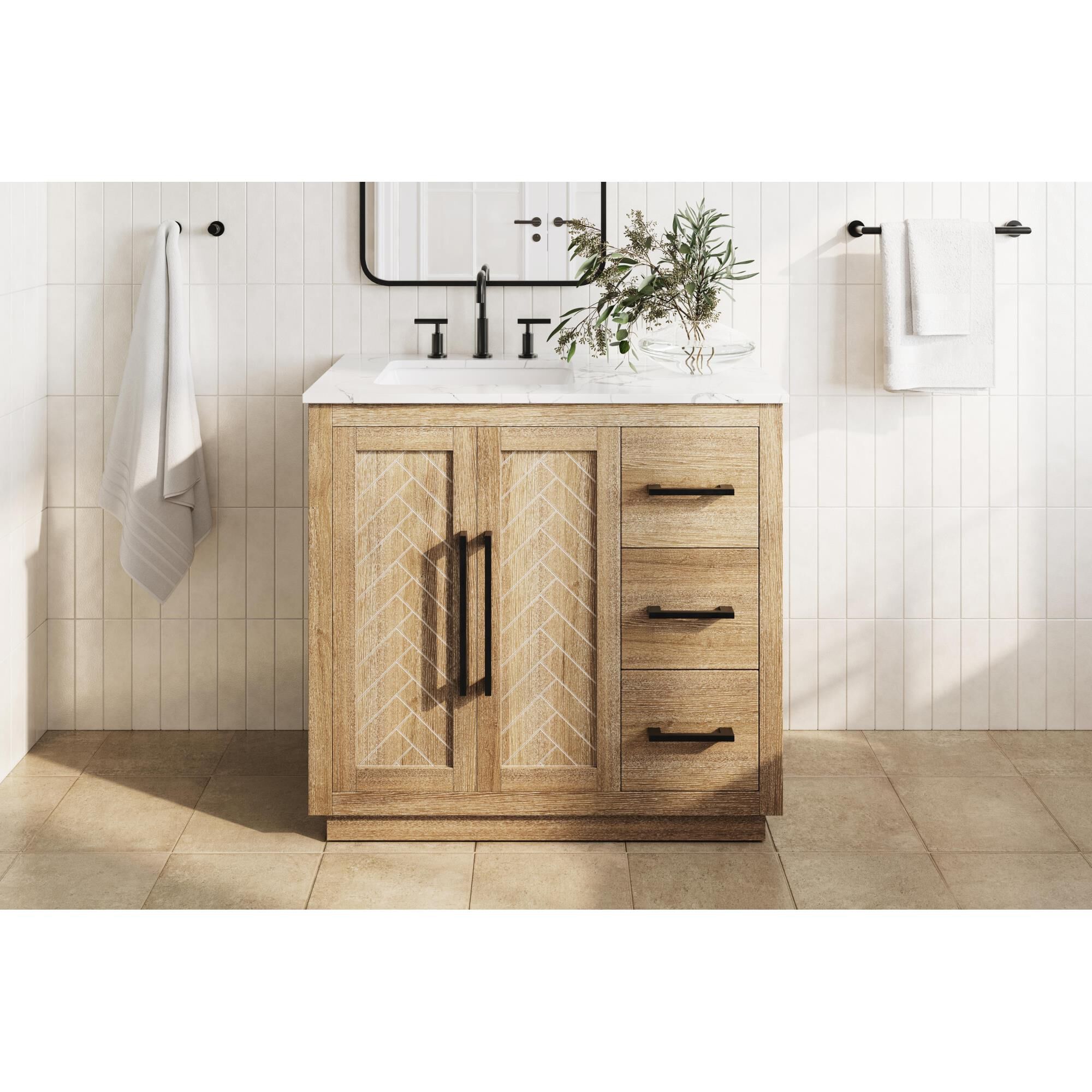 Chase 36 Inch Bath Vanity by Elegant Dcor