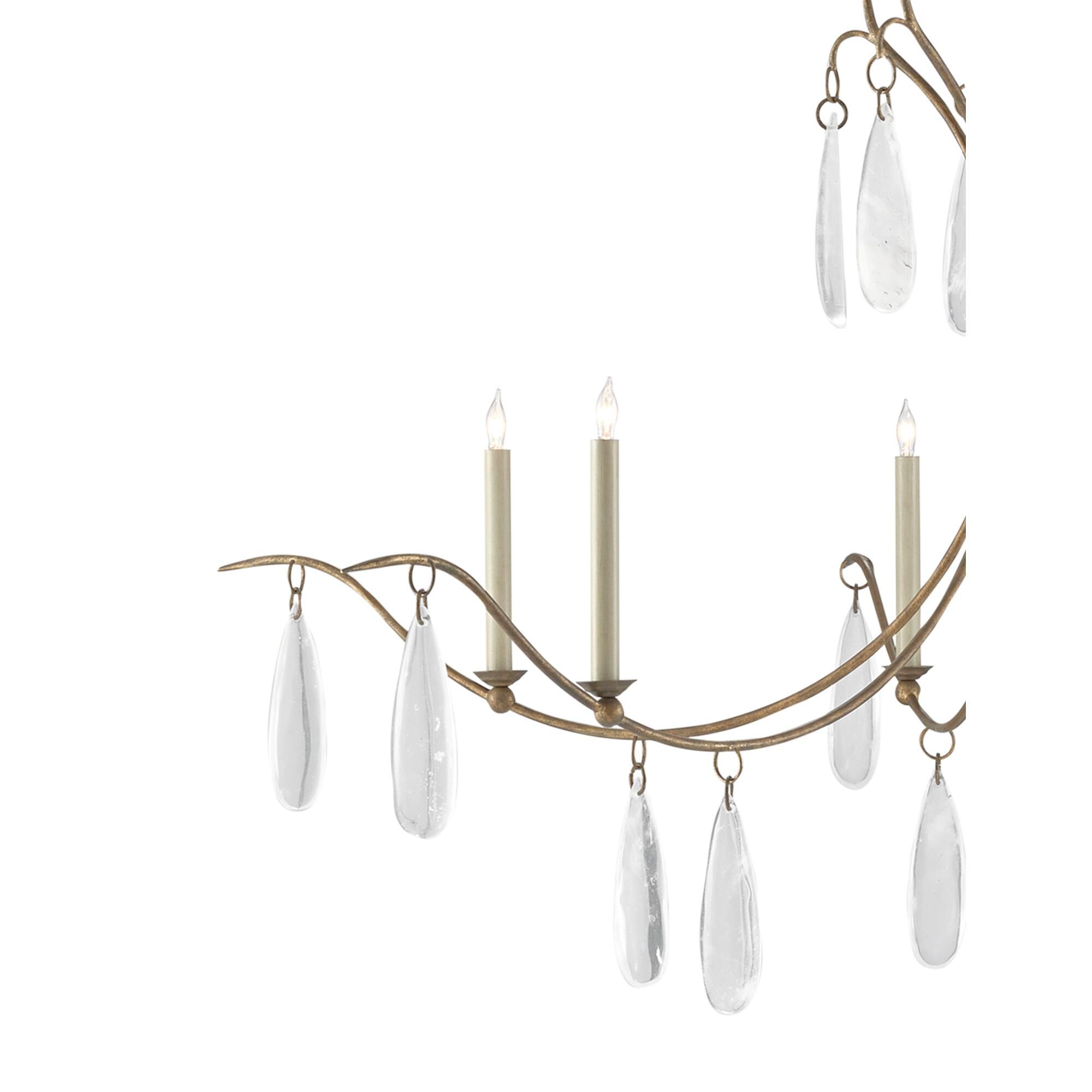 Marshallia 6 Light Chandelier by Currey and Company