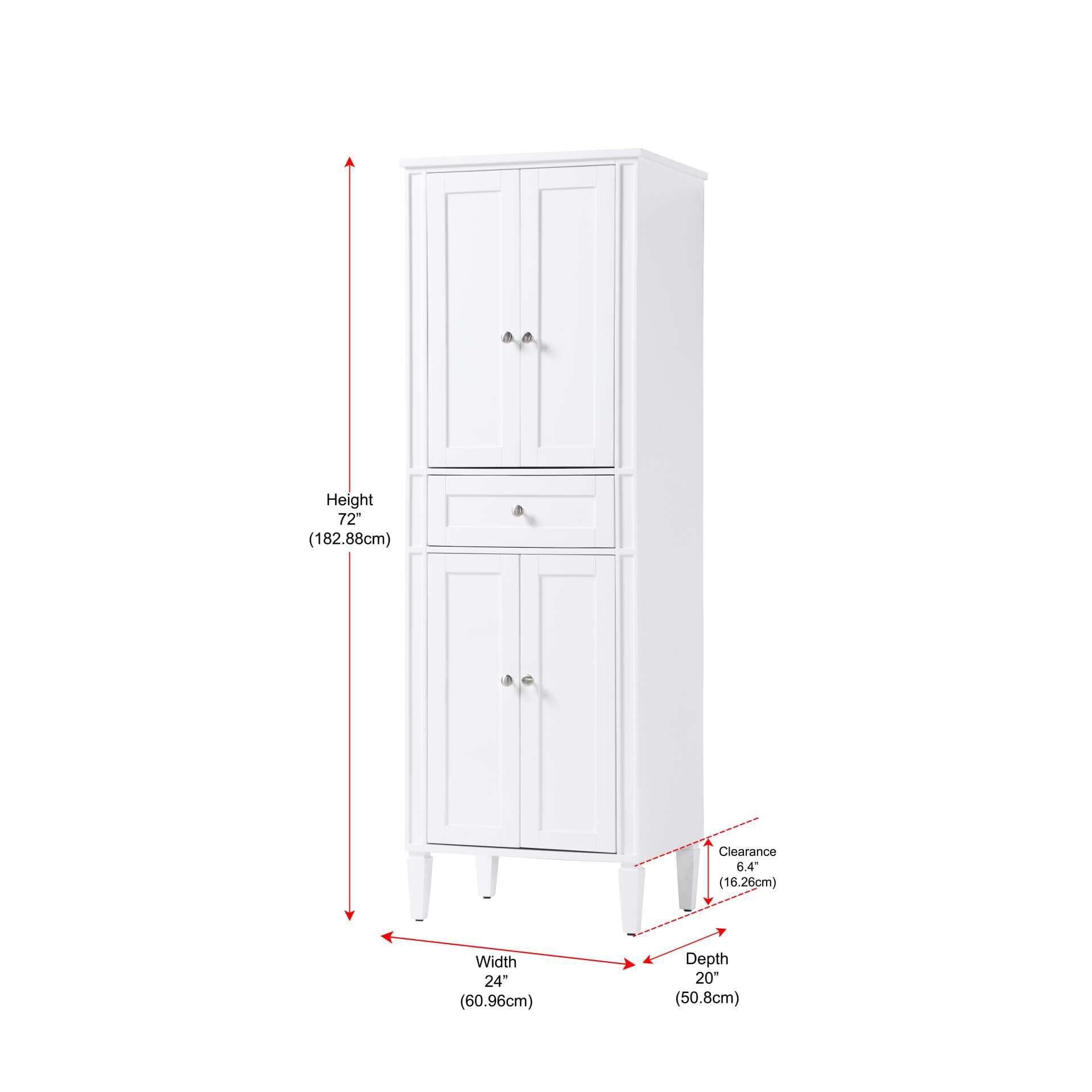 Park Avenue 72 Inch Storage Cabinet by Elegant Decor