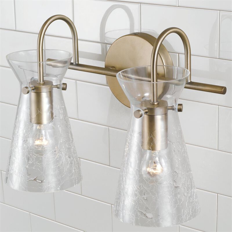 Mila 14 Inch 2 Light Bath Vanity Light by Capital Lighting Fixture Company