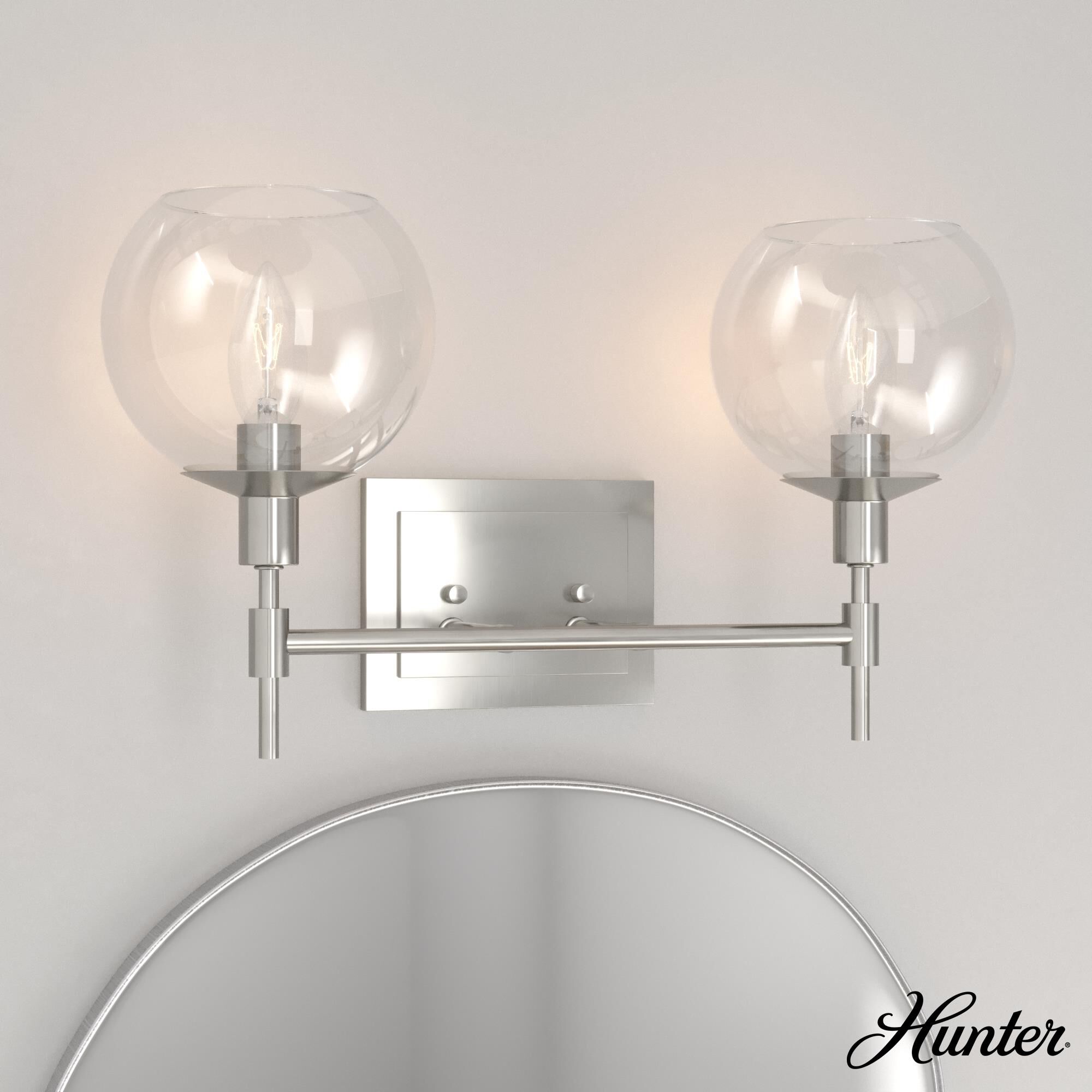 Xidane 24 Inch 3 Light Bath Vanity Light by Hunter Fan