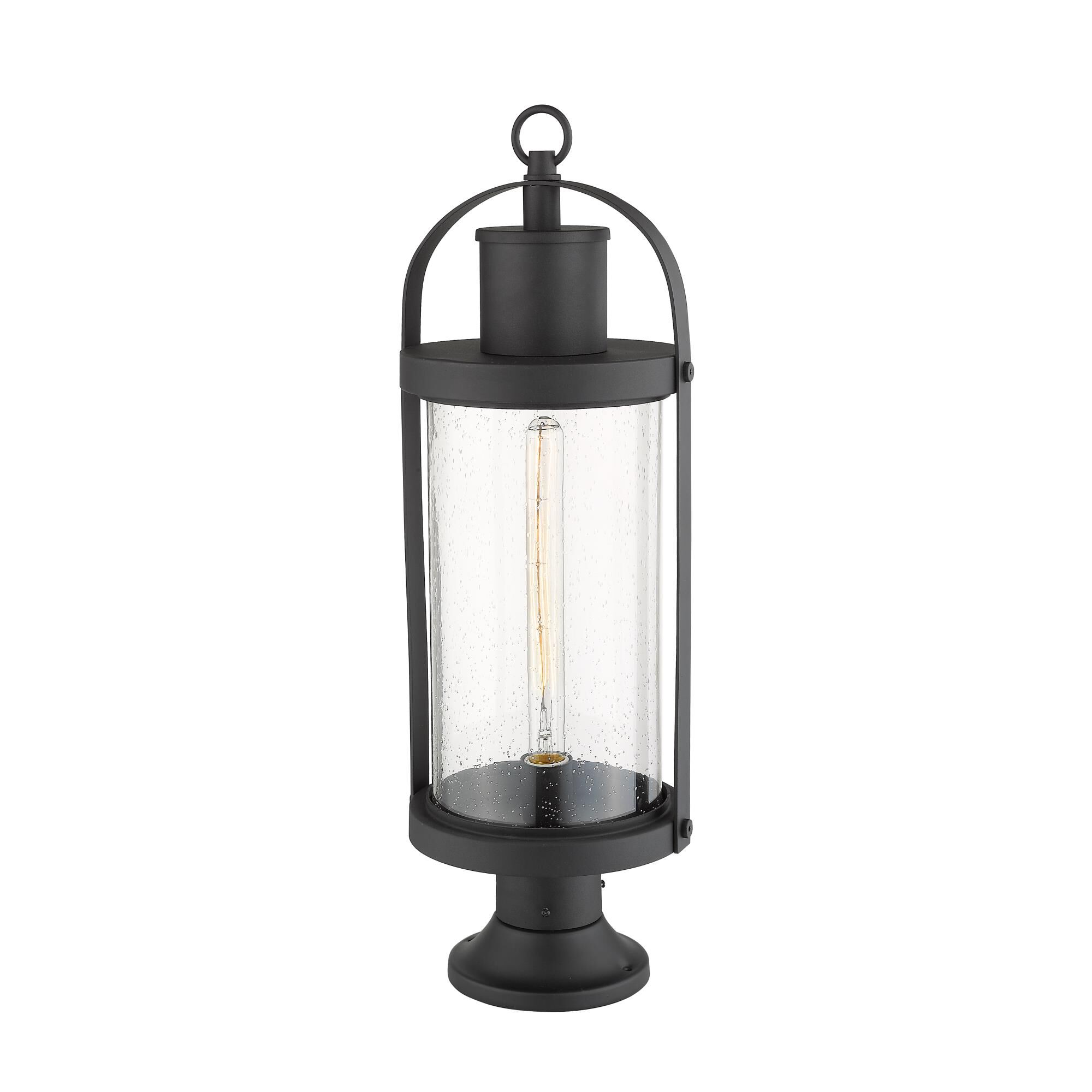 Z-Lite Roundhouse 27 Inch Tall Outdoor Pier Lamp