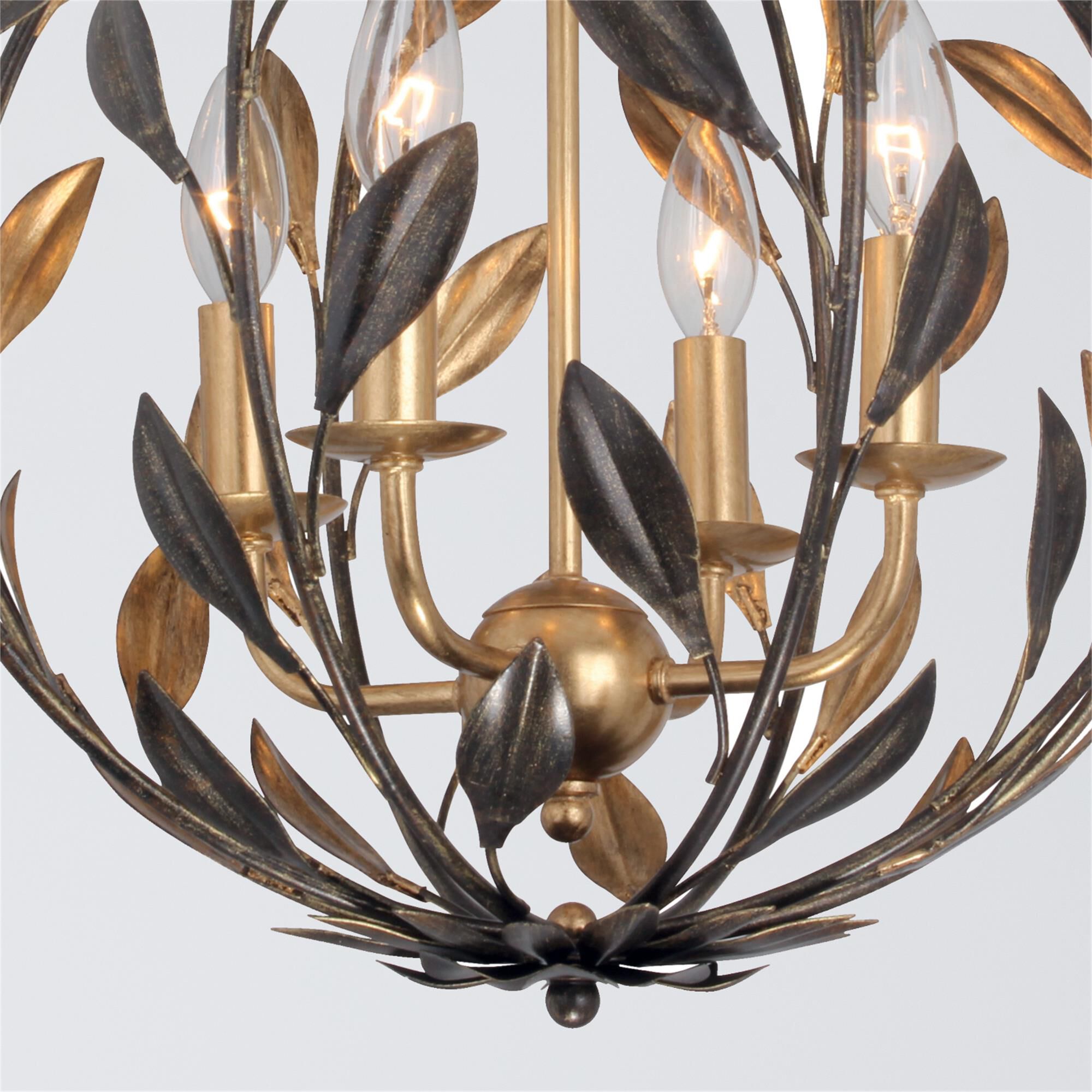 Shown in English Bronze + Antique Gold finish