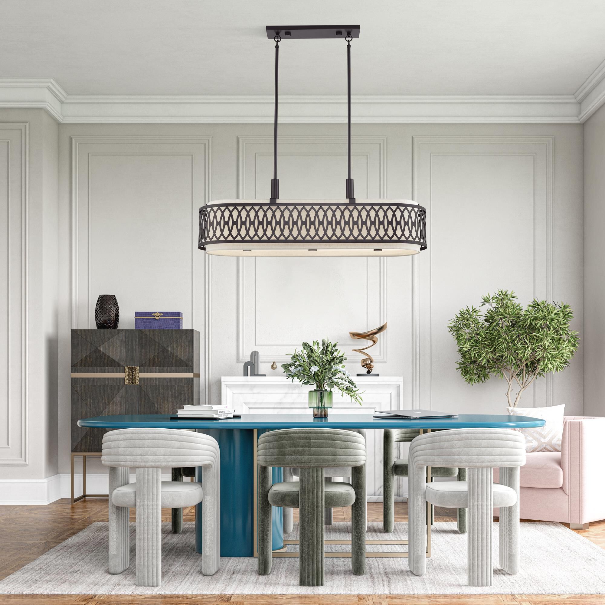 Vistaview 42 Inch Linear Suspension Light by Livex Lighting